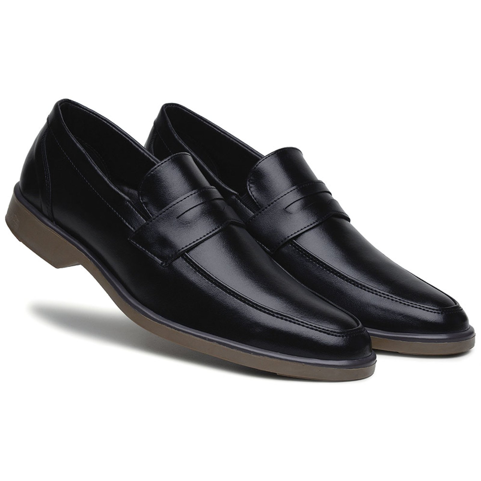 Sapato Social Casual Masculino Confortável Preto