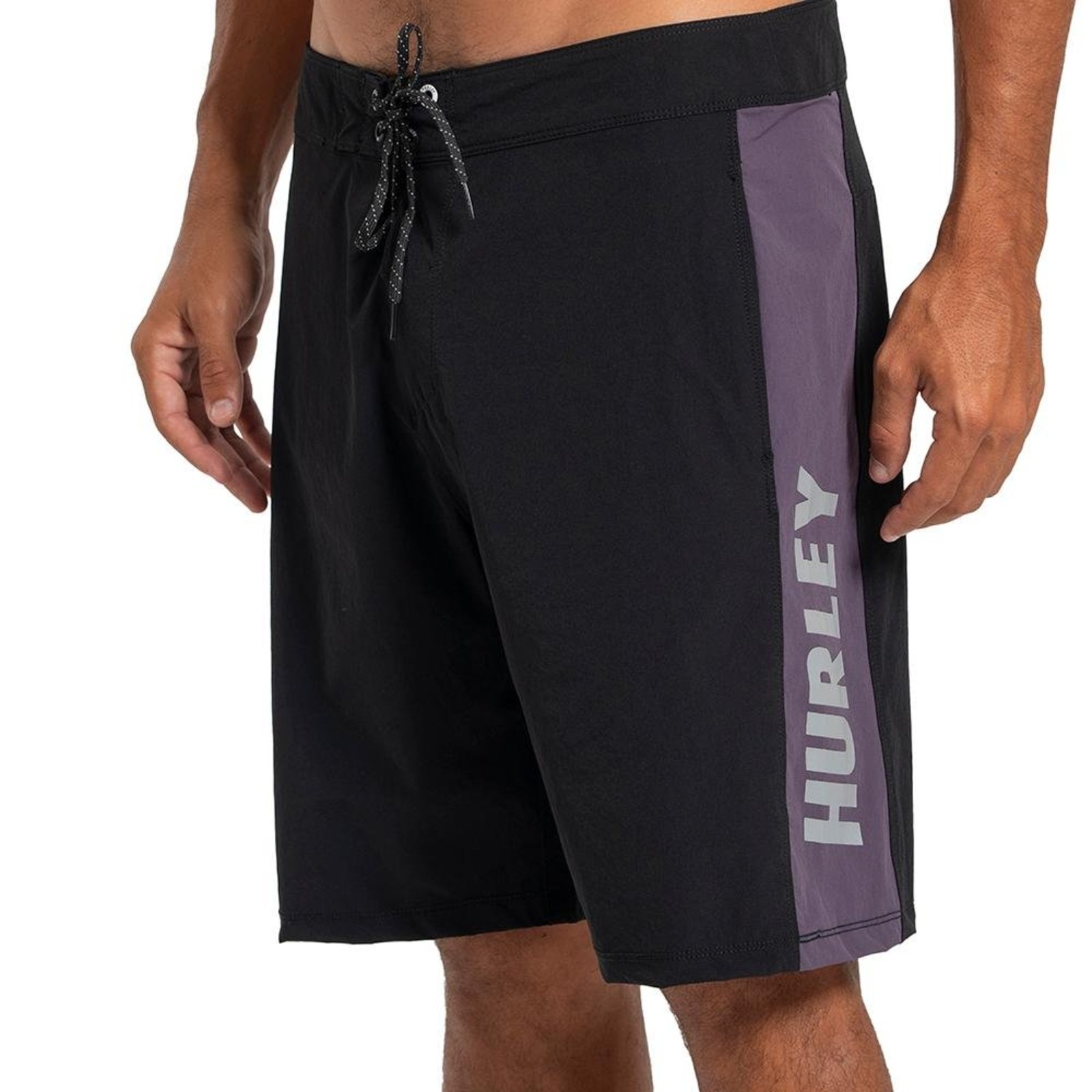 Bermuda Hurley Beachside Speed 19,5" SM27 Masculina Preto"