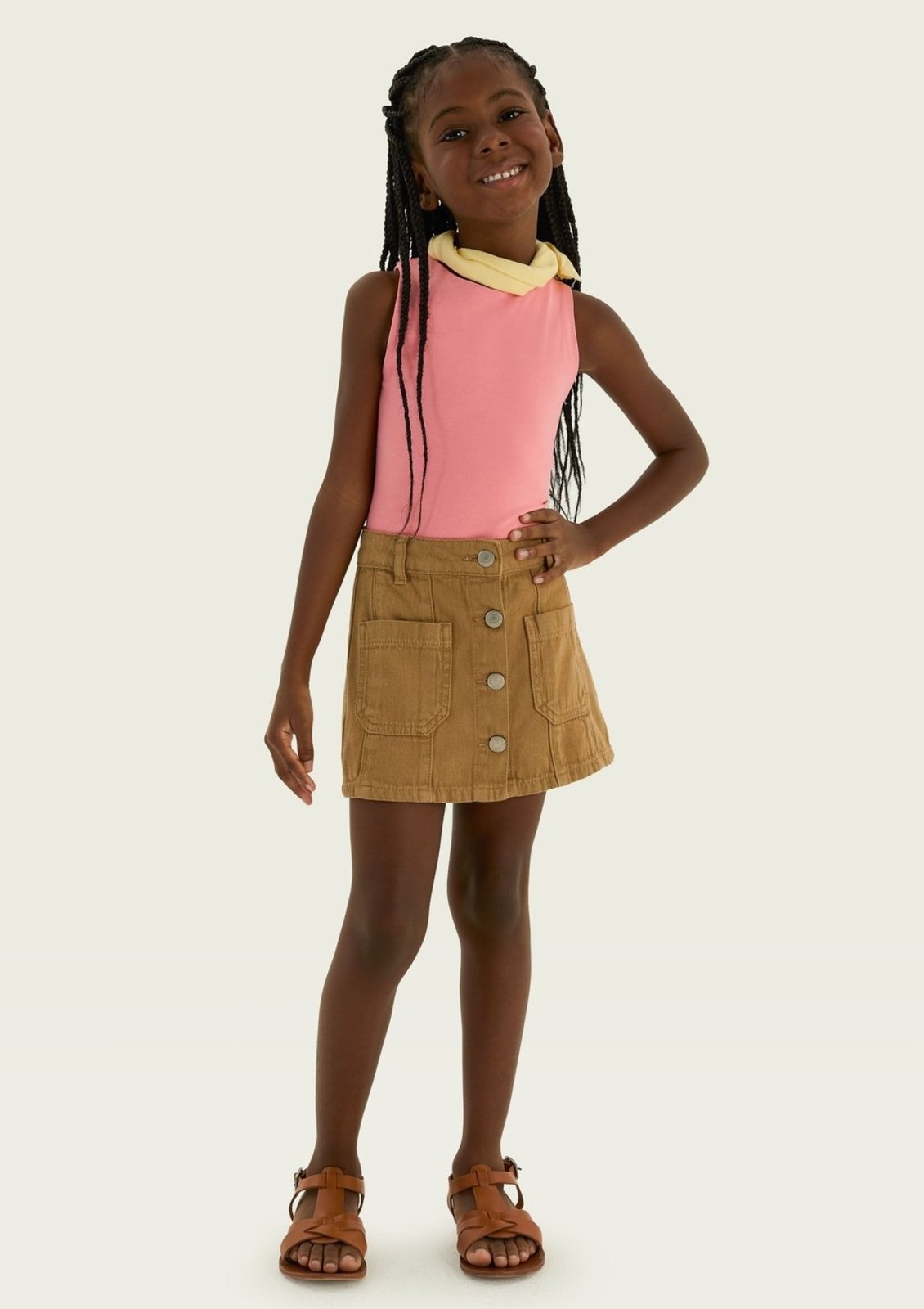 Infantil - Saia Em Sarja Hering