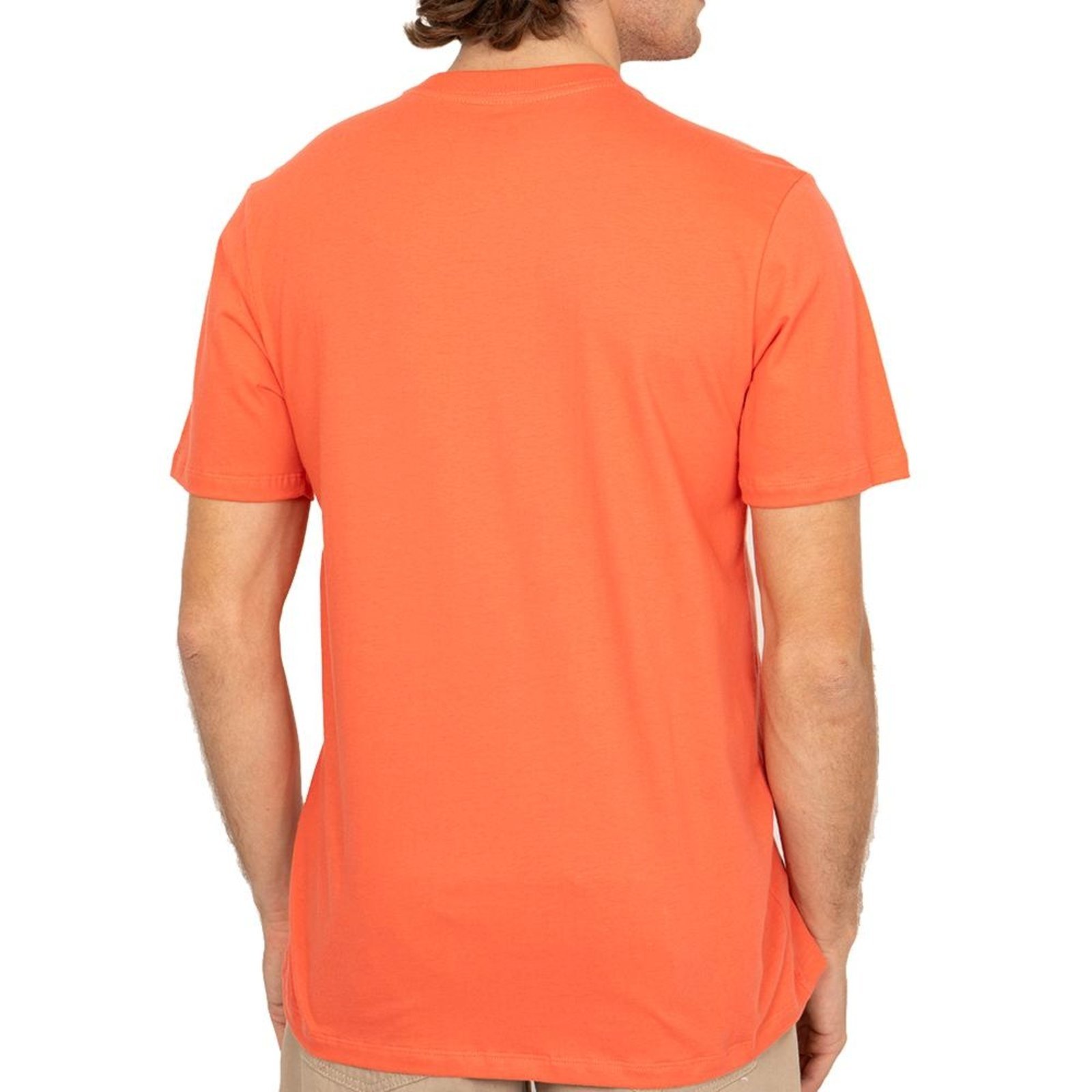 Camiseta Quiksilver Comp Logo SM26 Masculina Vermelho Claro