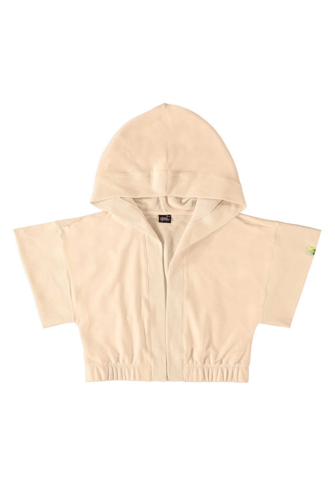 Infantil - Kimono Oversize Básico Gloss Amarelo