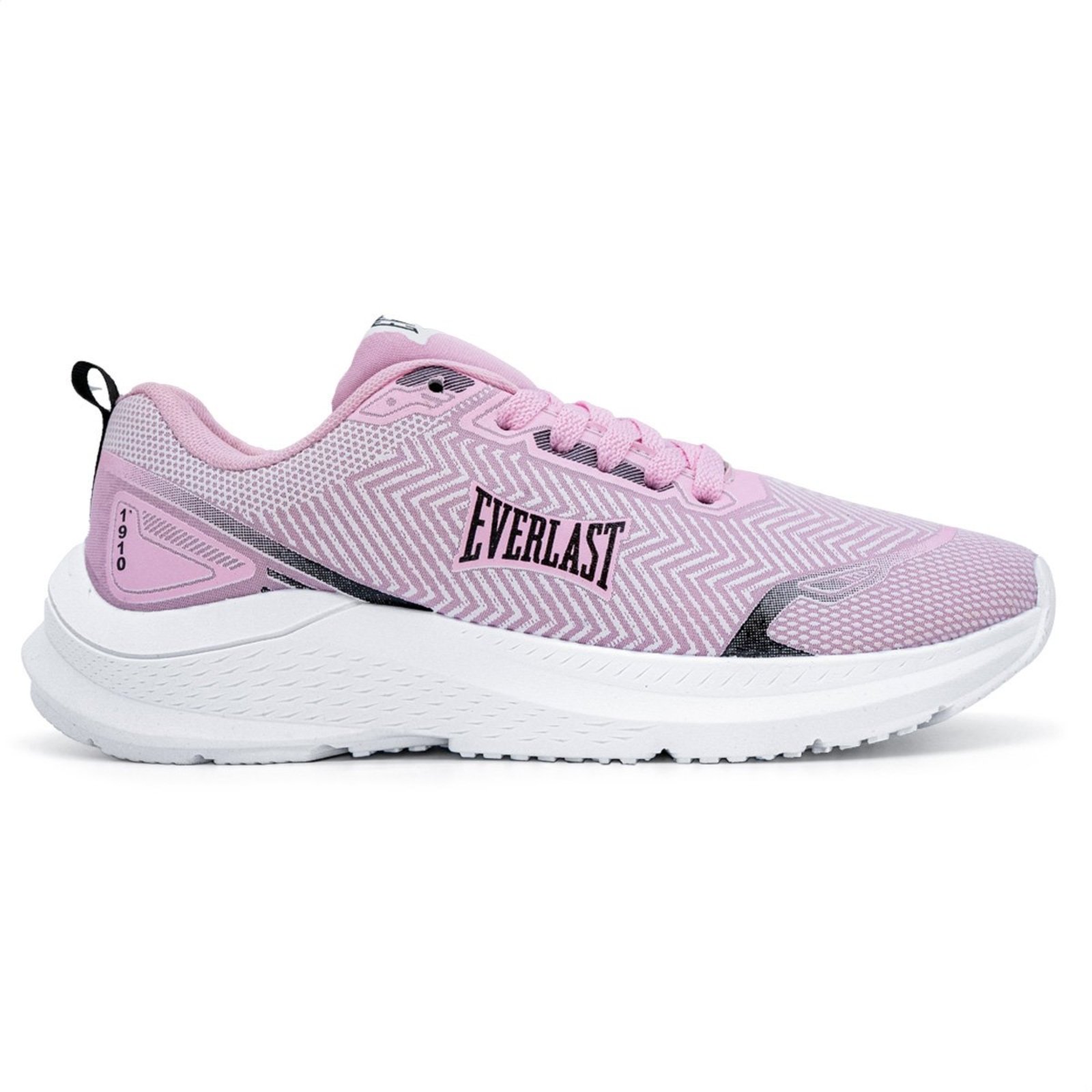 Tênis Everlast Trace Unissex Rosa Preto
