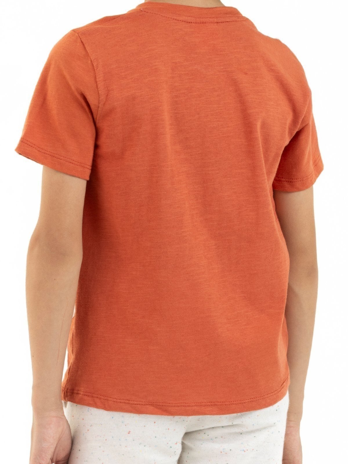 Vista 3 Infantil - Camiseta Menino em Algodão - Astro 92 Magicamente Kids laranja Magicamente Kids laranja