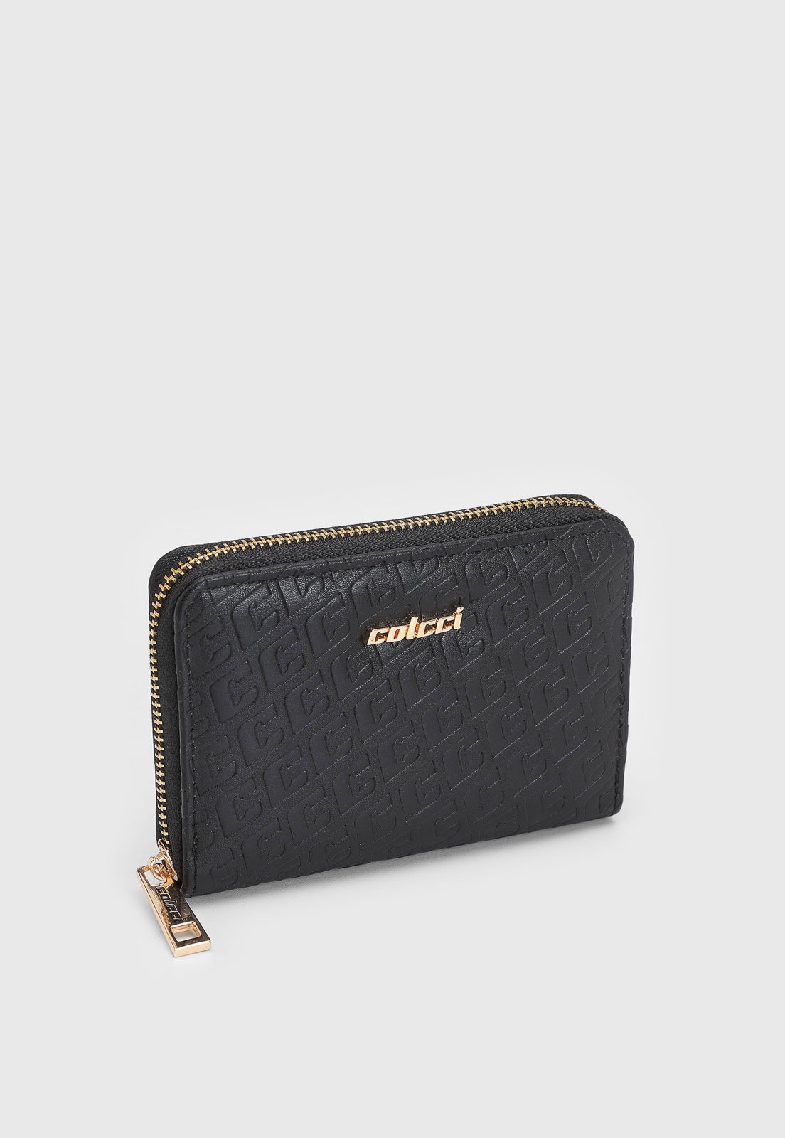 Vista 2 Carteira Feminina Colcci Monograma Preta preto Colcci preto