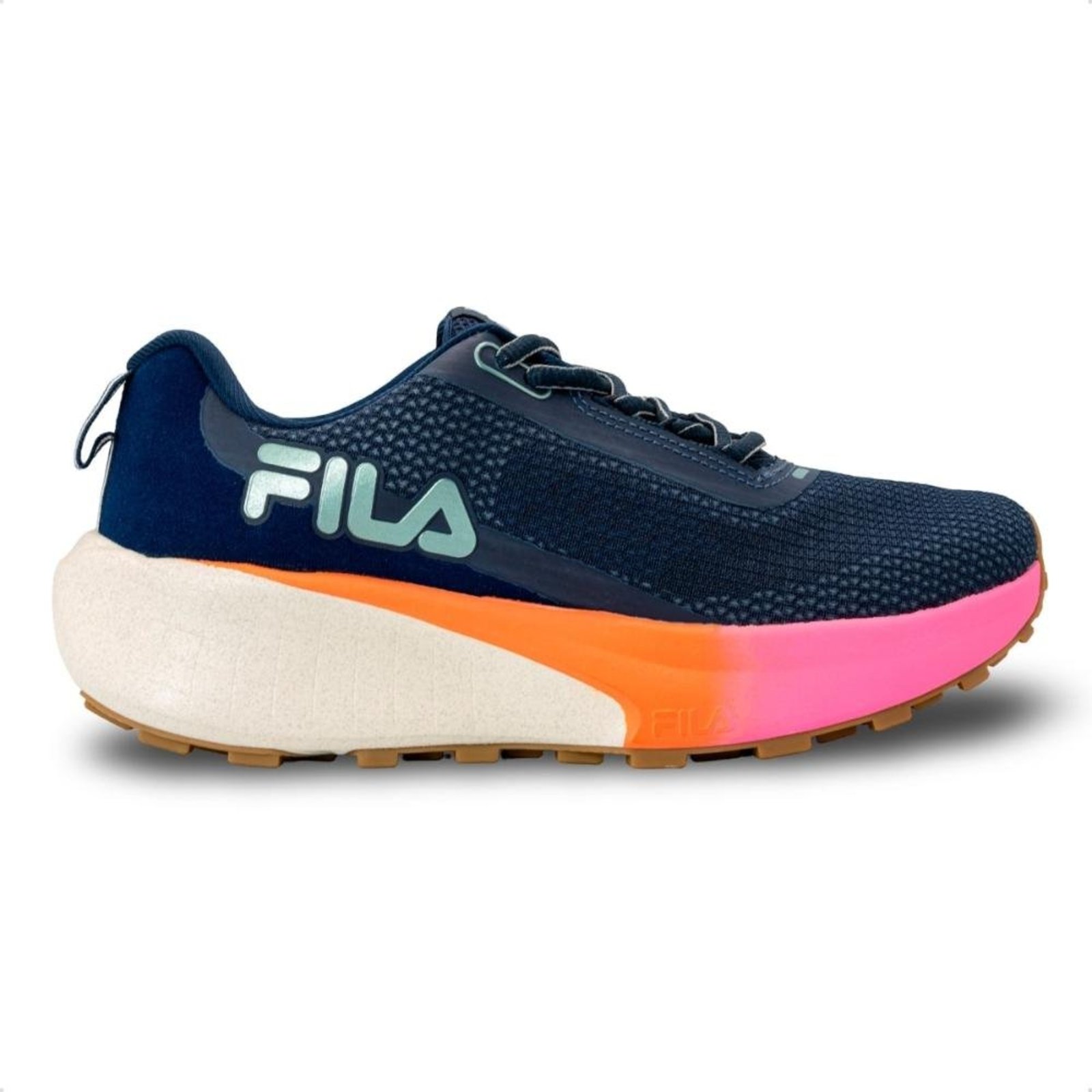 Tênis Fila Feminino Skywind Corrida Azul Marinho