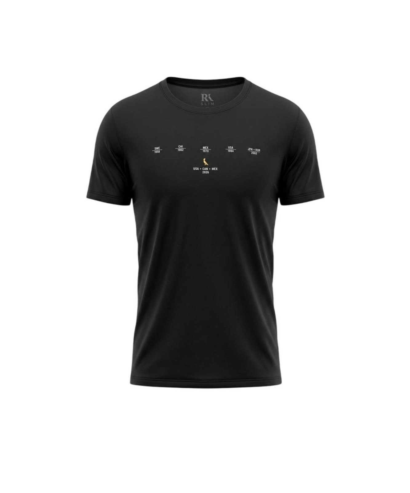 Camiseta Slim Estampa Brasil Anos Campeões Reserva