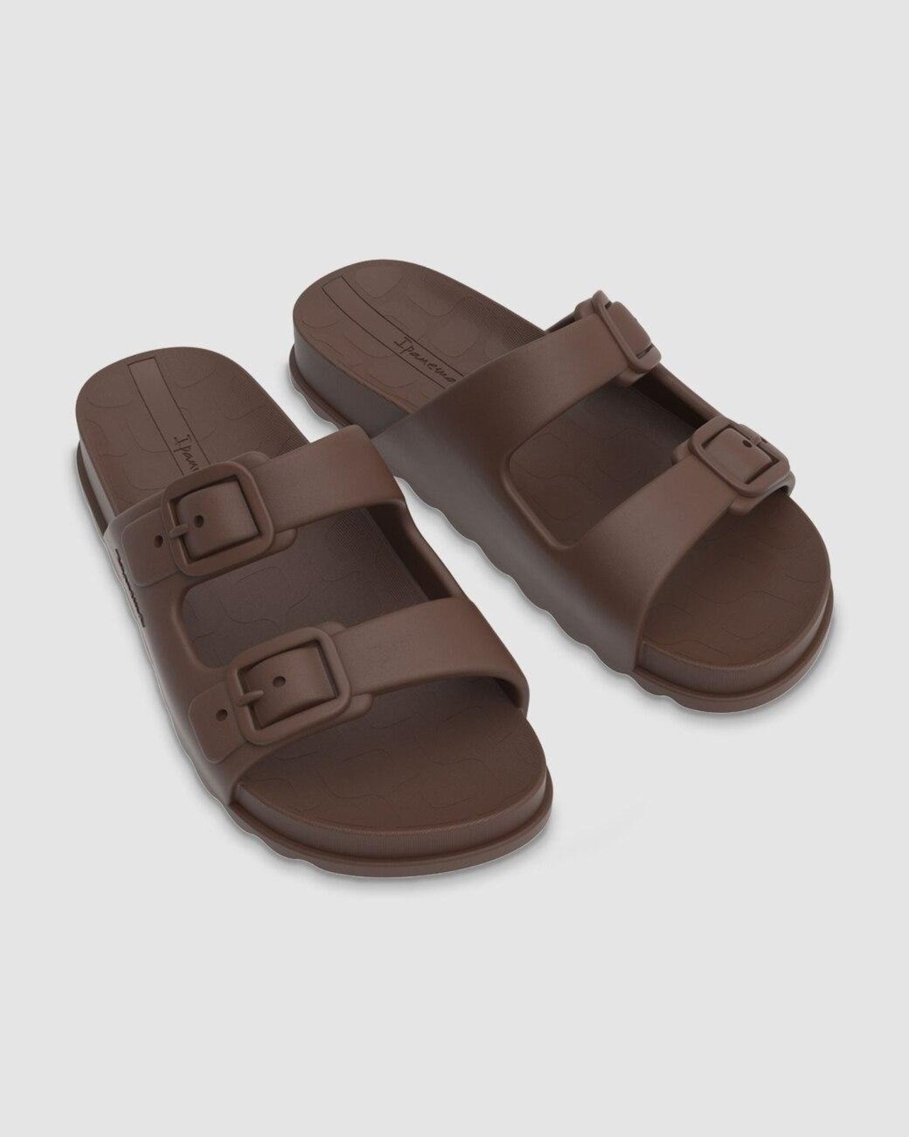 Chinelo Slide Feminino Ipanema Duo Day Bronze