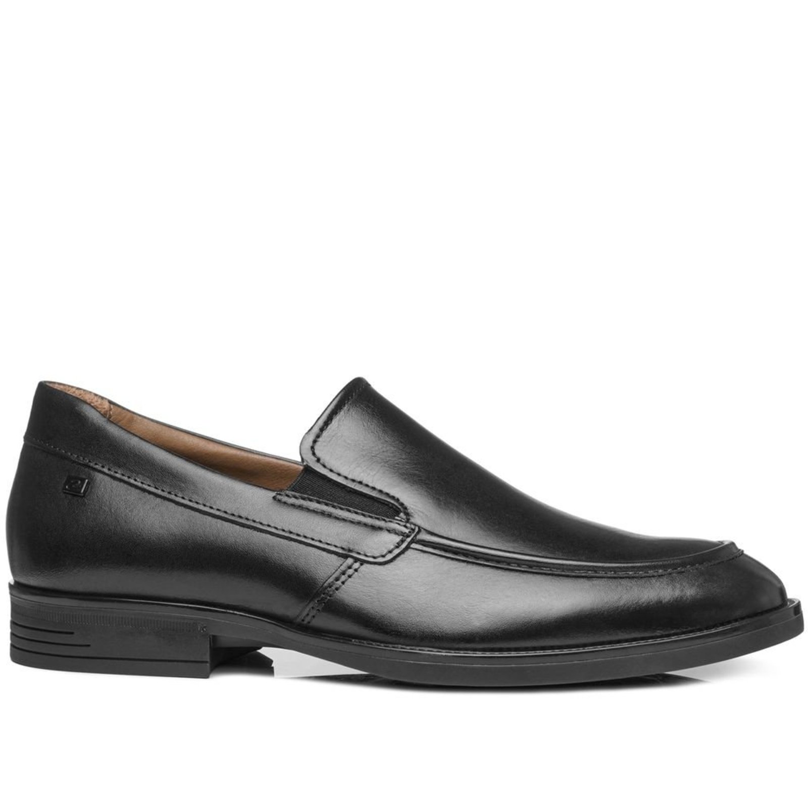 Sapato Casual Pegada Masculino em Couro Preto 126955-01 Sapato Casual Pegada Masculino em Couro Preto 126955-01 43