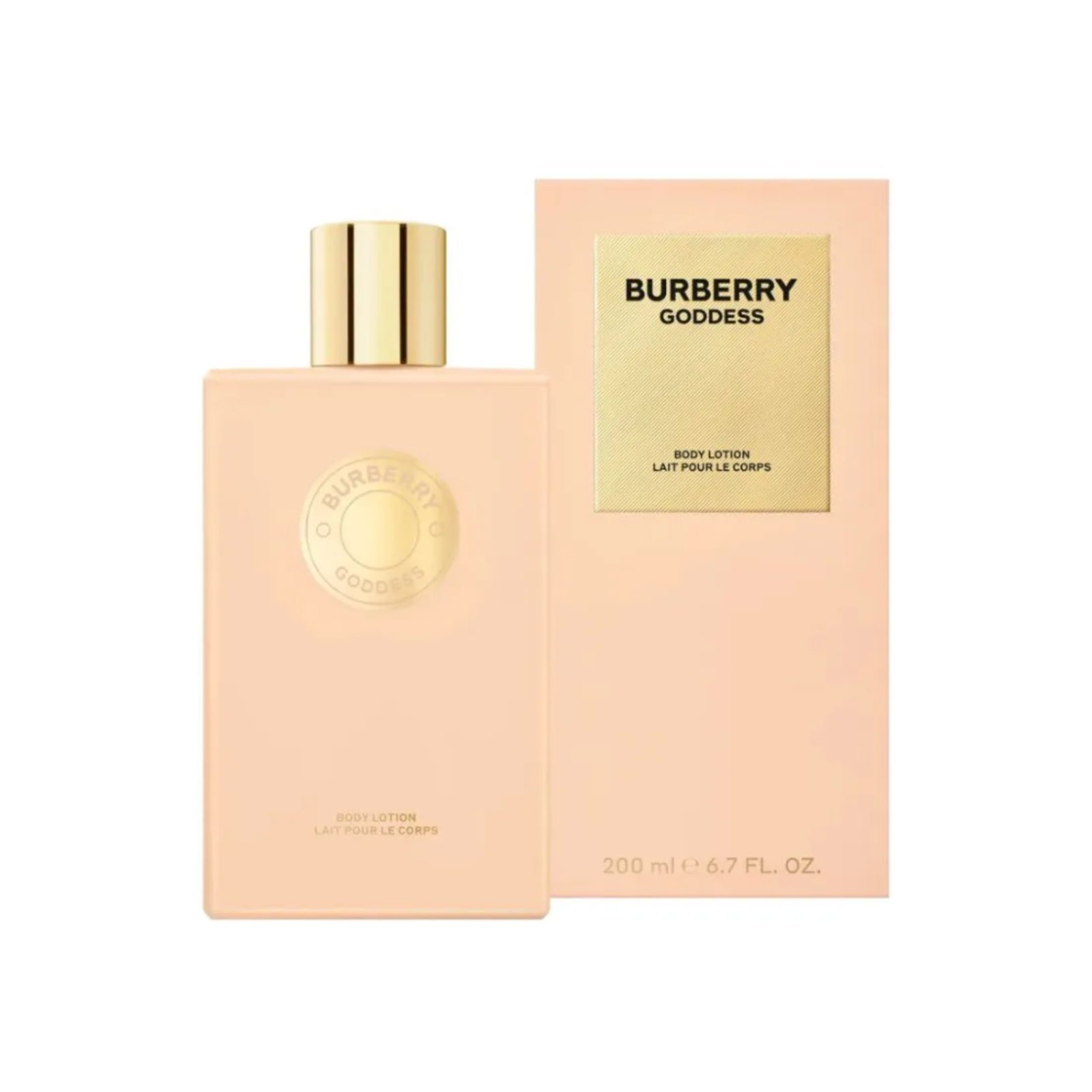 Vista 3 Burberry Goddess - Loção Corporal rosa Burberry rosa