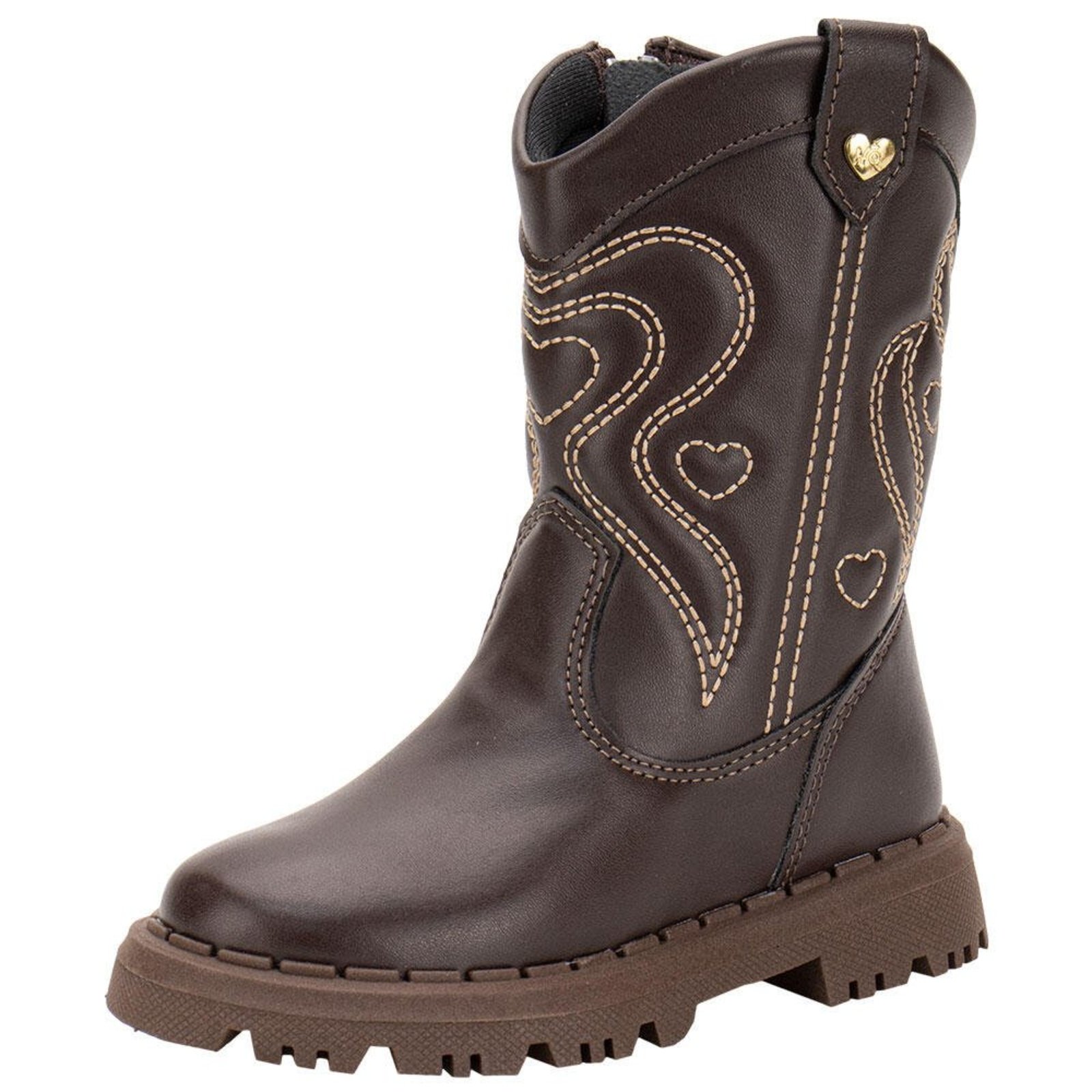 Infantil - Bota Country Nilqi 1907 8061907 Café