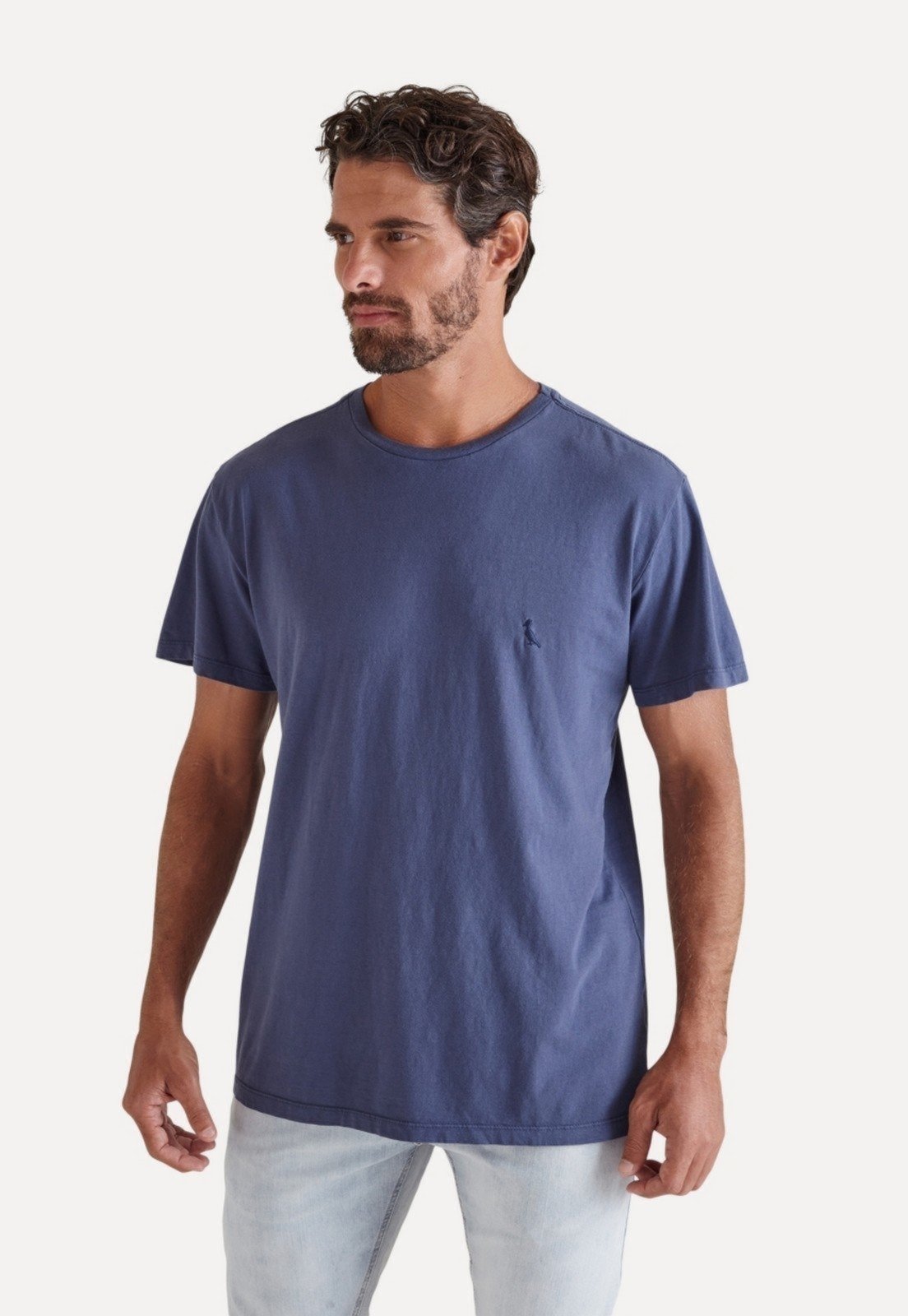 Camiseta Algodão Gota Pica-Pau Bordado Reserva