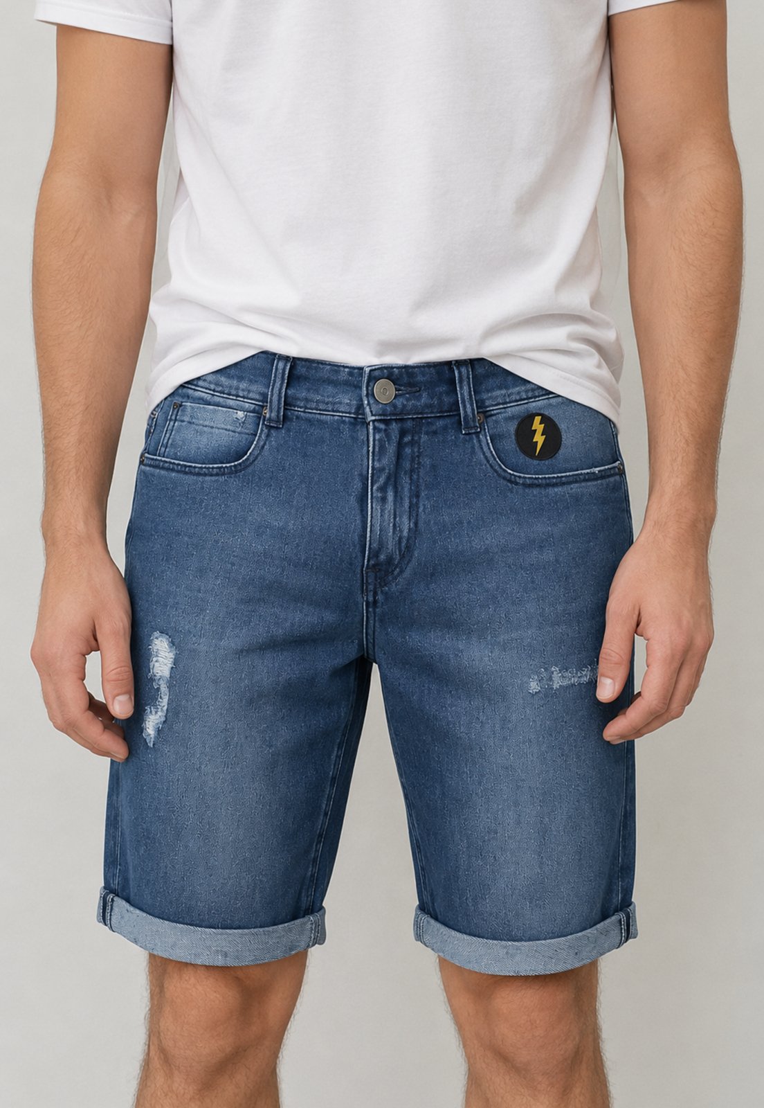 BERMUDA JEANS/MOL MASC ZOOMP