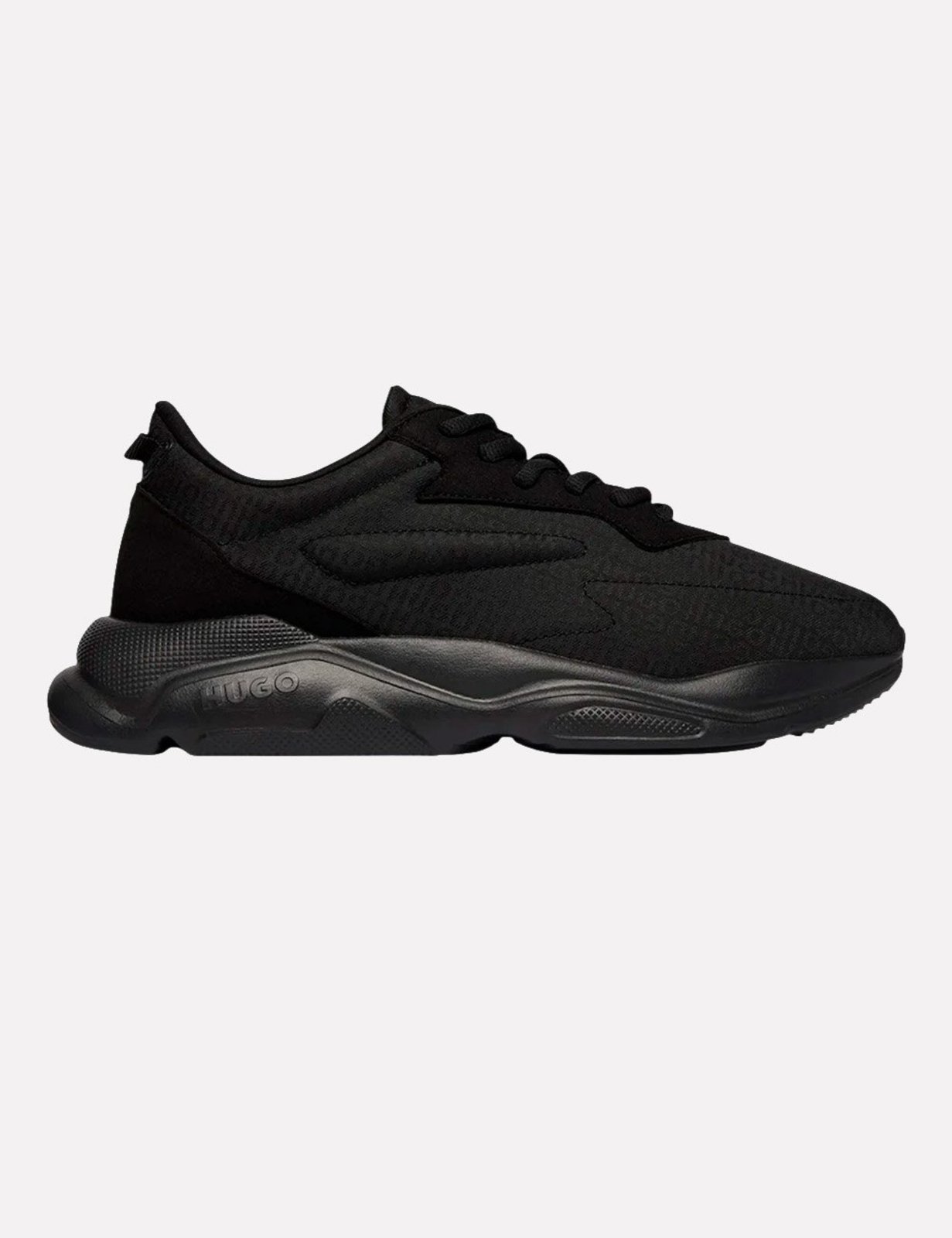 Tênis Hugo Boss Masculino Leon _Runn_Jqmono Preto
