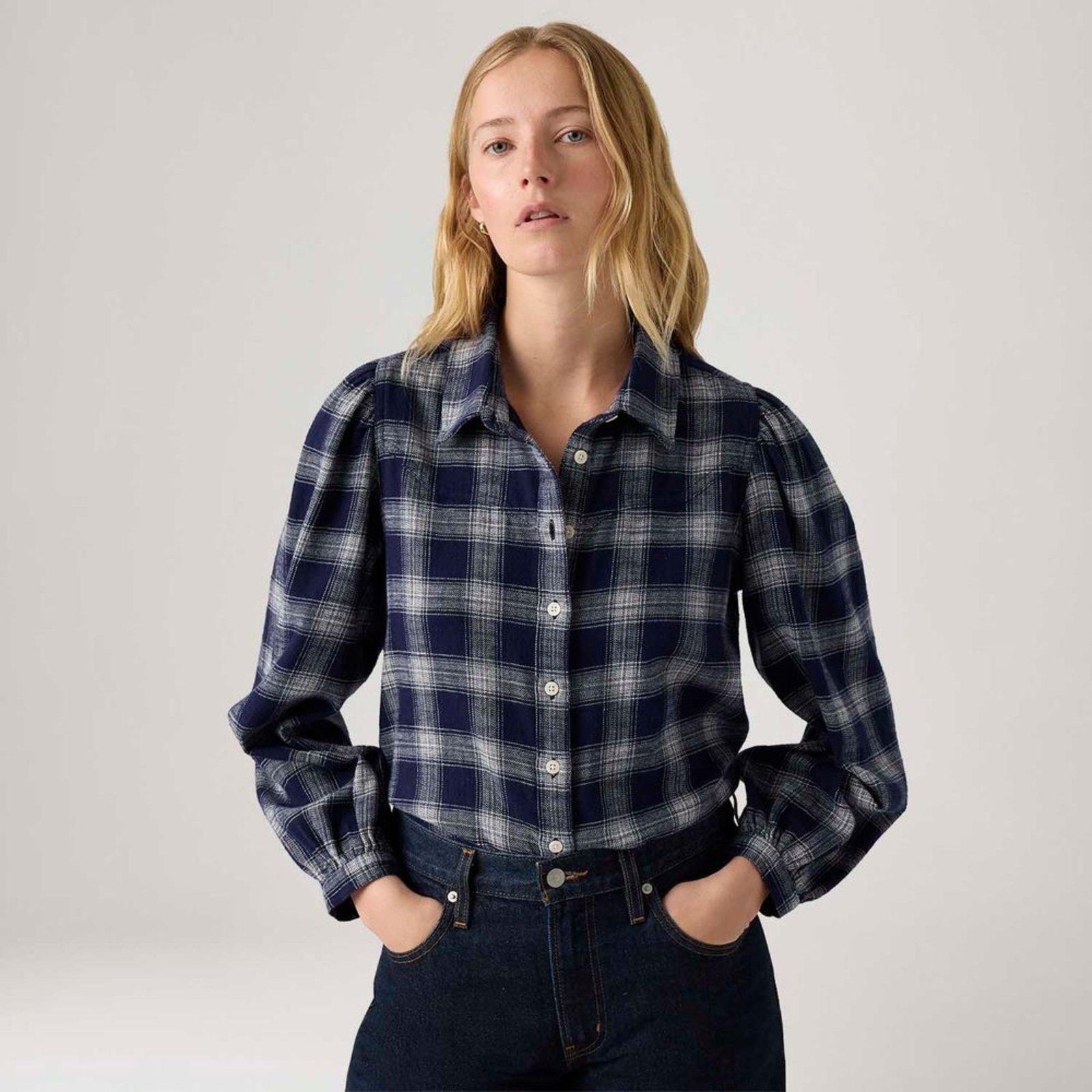 Camisa Levi’s® Journey Western Azul