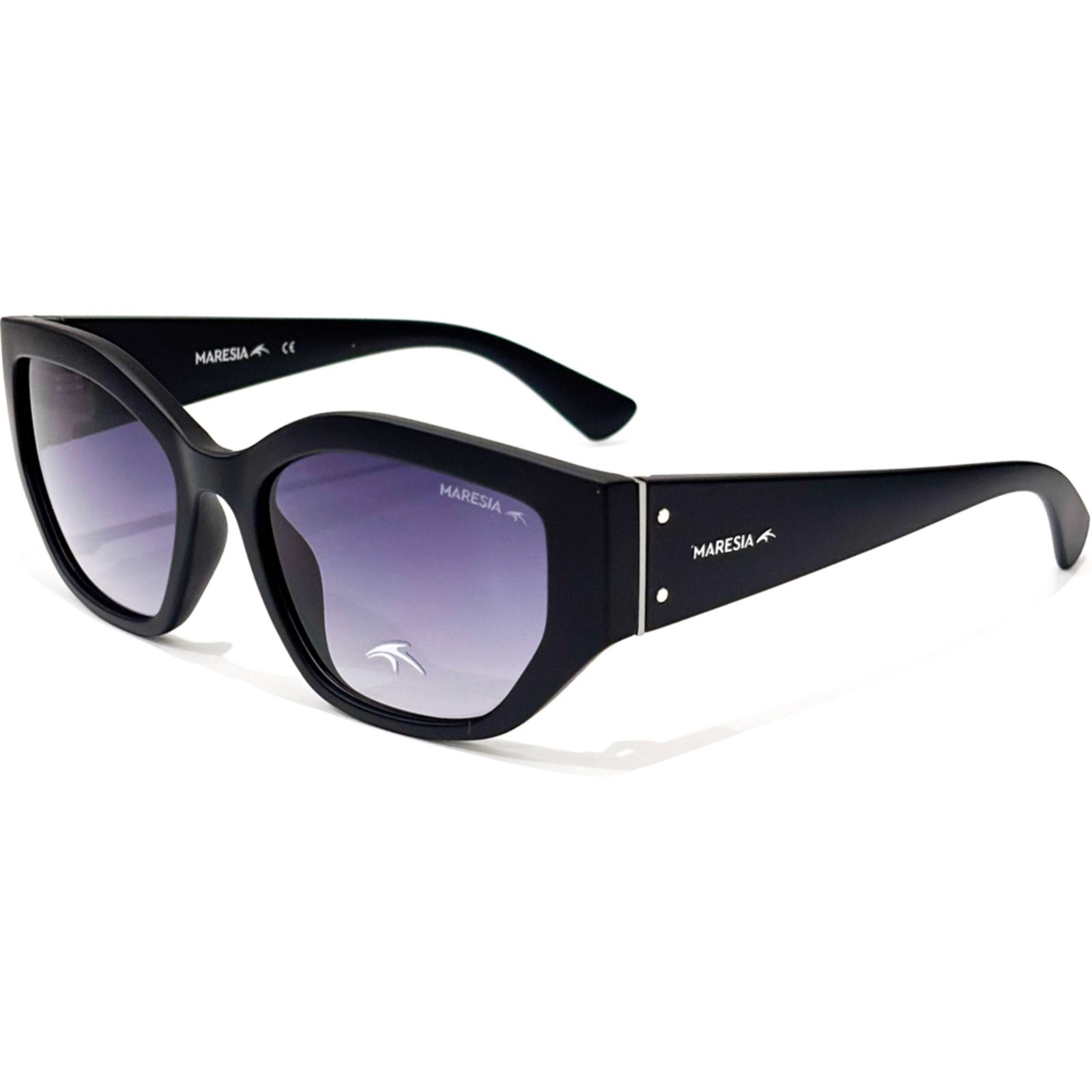 Vista 2 Óculos de Sol Maresia MRS007 C100 Feminino preto preto