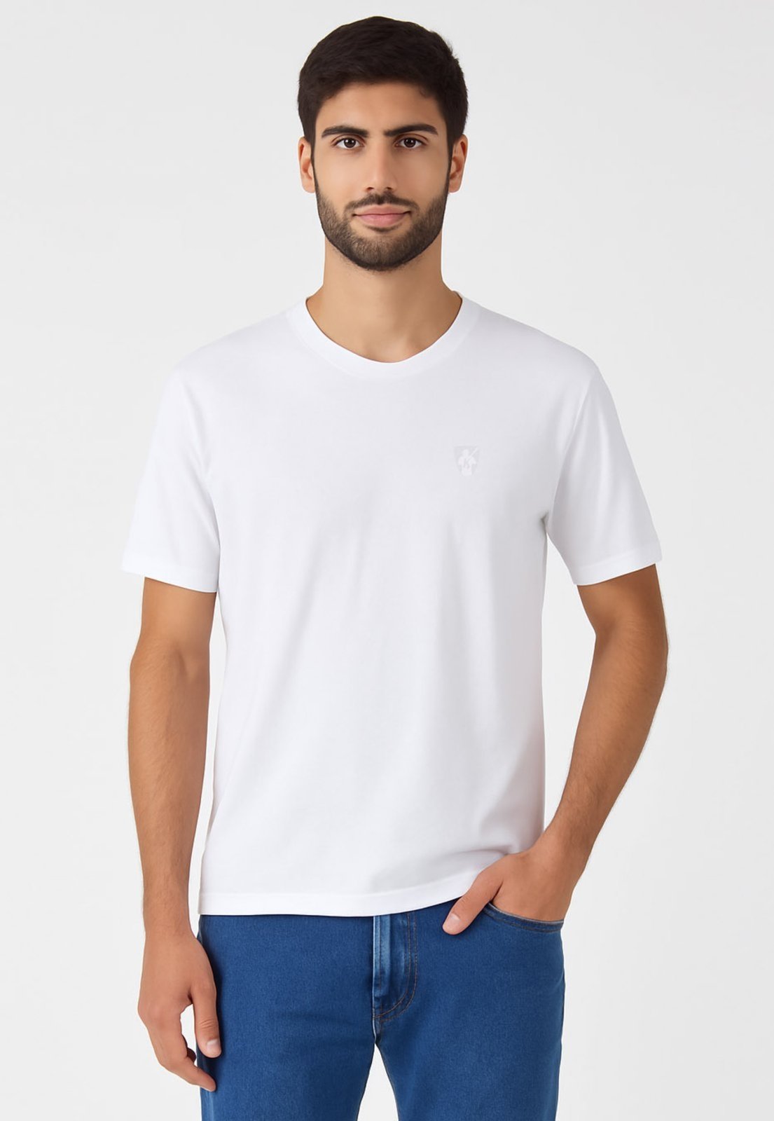 Camiseta Pima Mr.Kitsch Branco