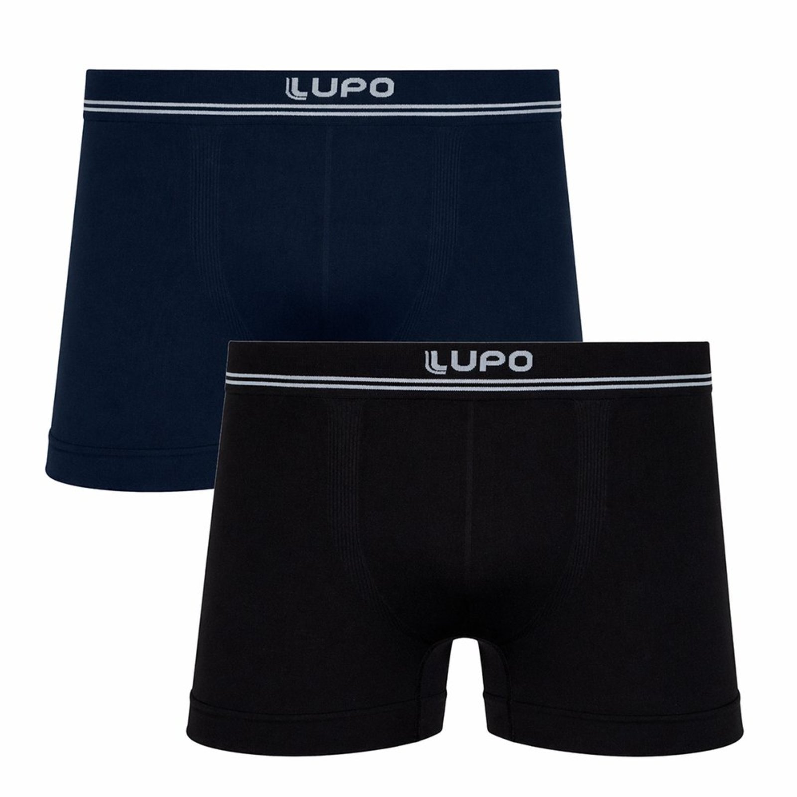Kit 2 Cuecas Boxer Lupo Masculina Sem Costura Conforto Premium 0927