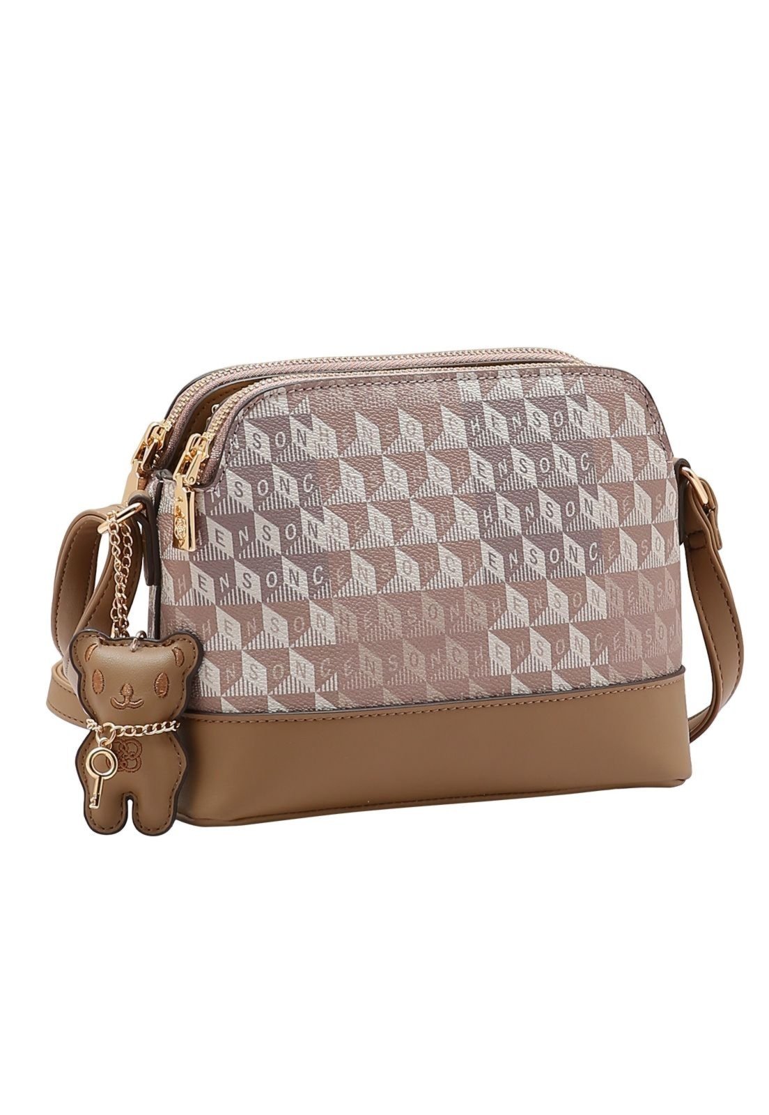 Bolsa Feminina Chenson Tridimensional 3485425 Bege