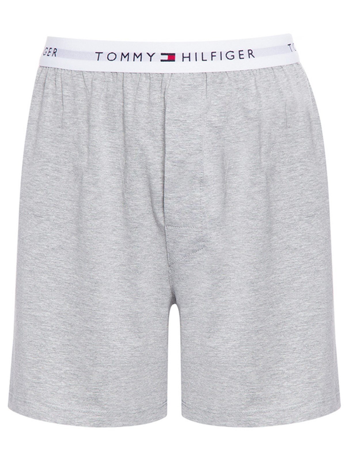 Cueca Tommy Hilfiger Box Core Knit Interlock Athletic Cinza