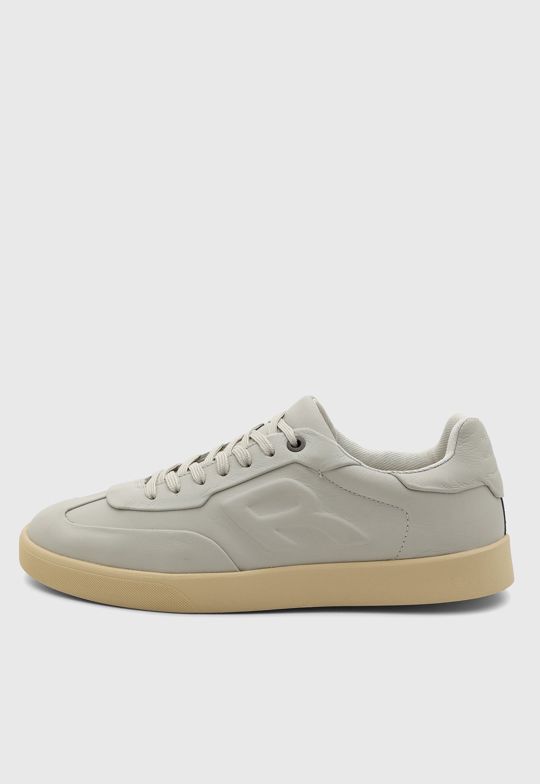Tênis Masculino Reserva Couro Casual Cinza
