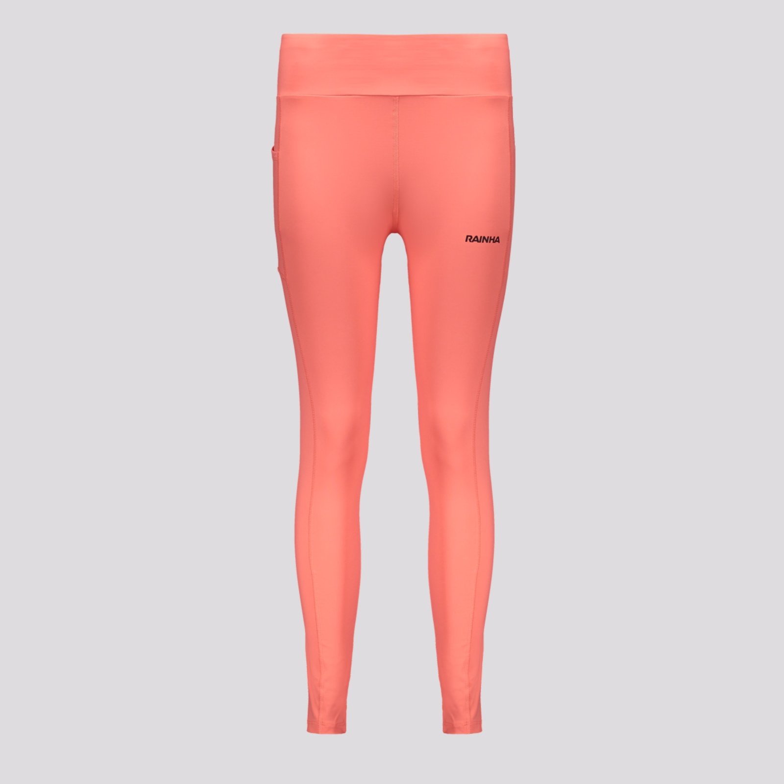Calça Legging Rainha Pocket Cross com Bolso Feminina Laranja