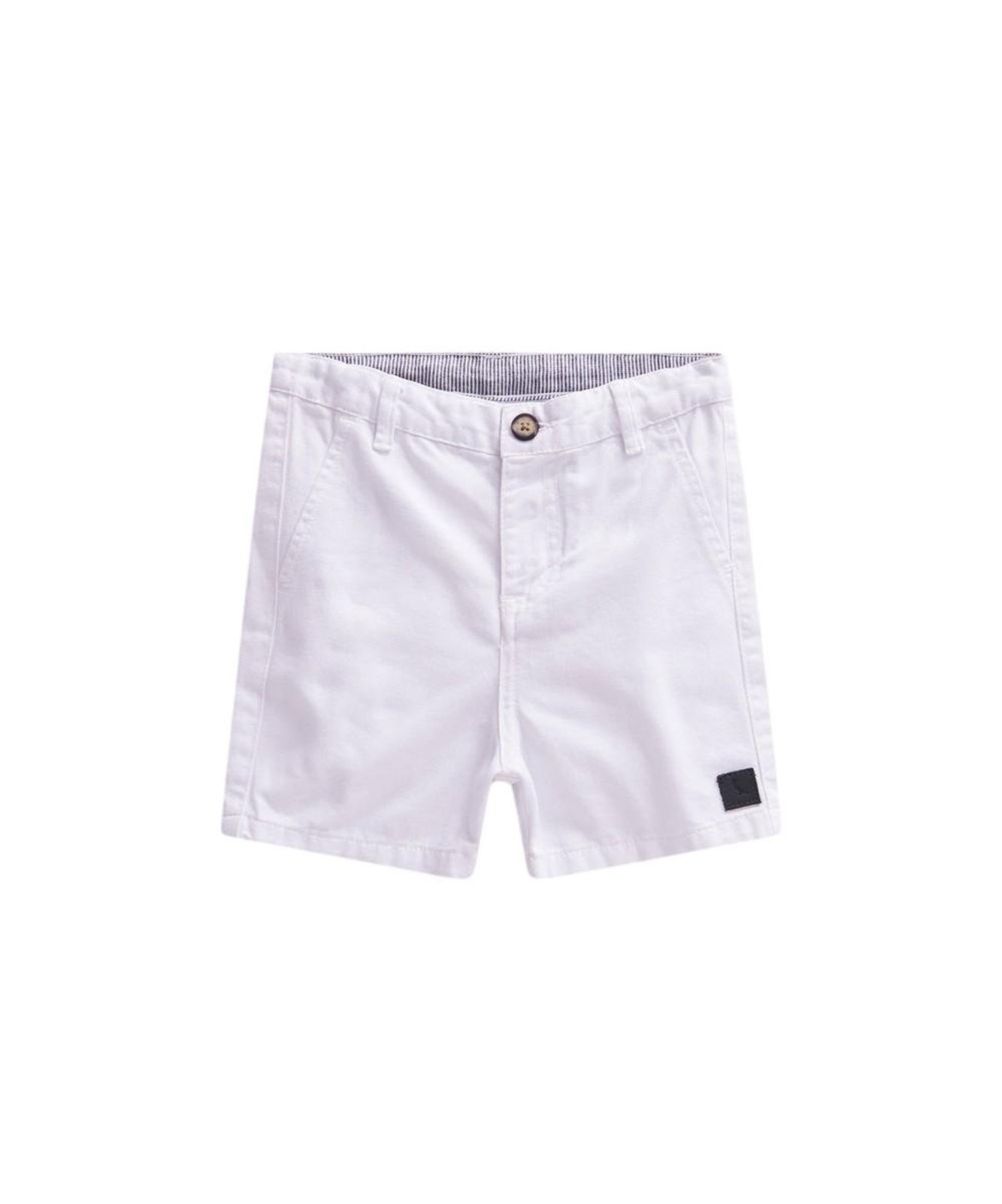 Vista 2 Infantil - Bermuda Bb Básica Casual Nova Reserva Mini branco Reserva Mini branco