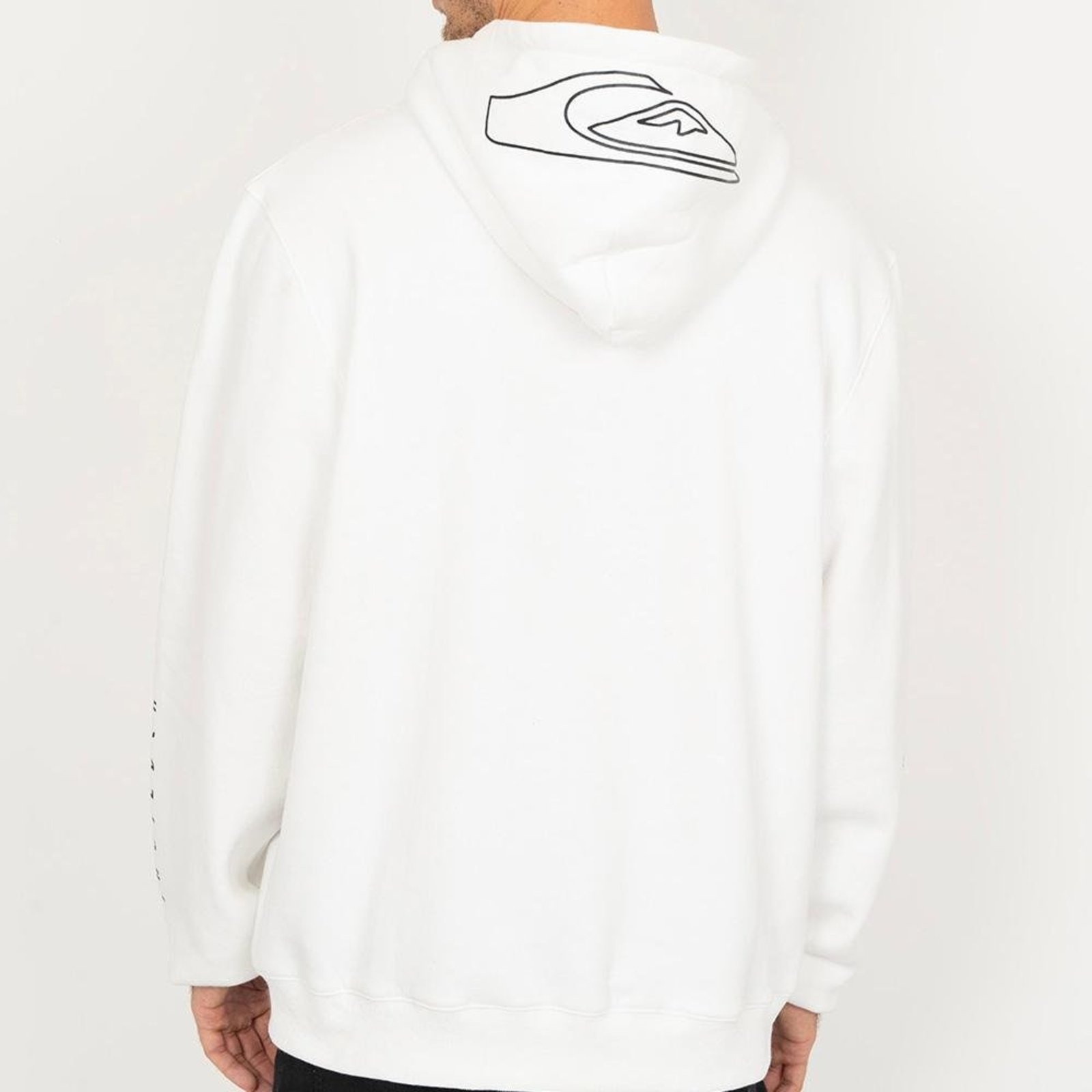 Moletom Quiksilver Canguru Quik Action WT26 Masculino Branco