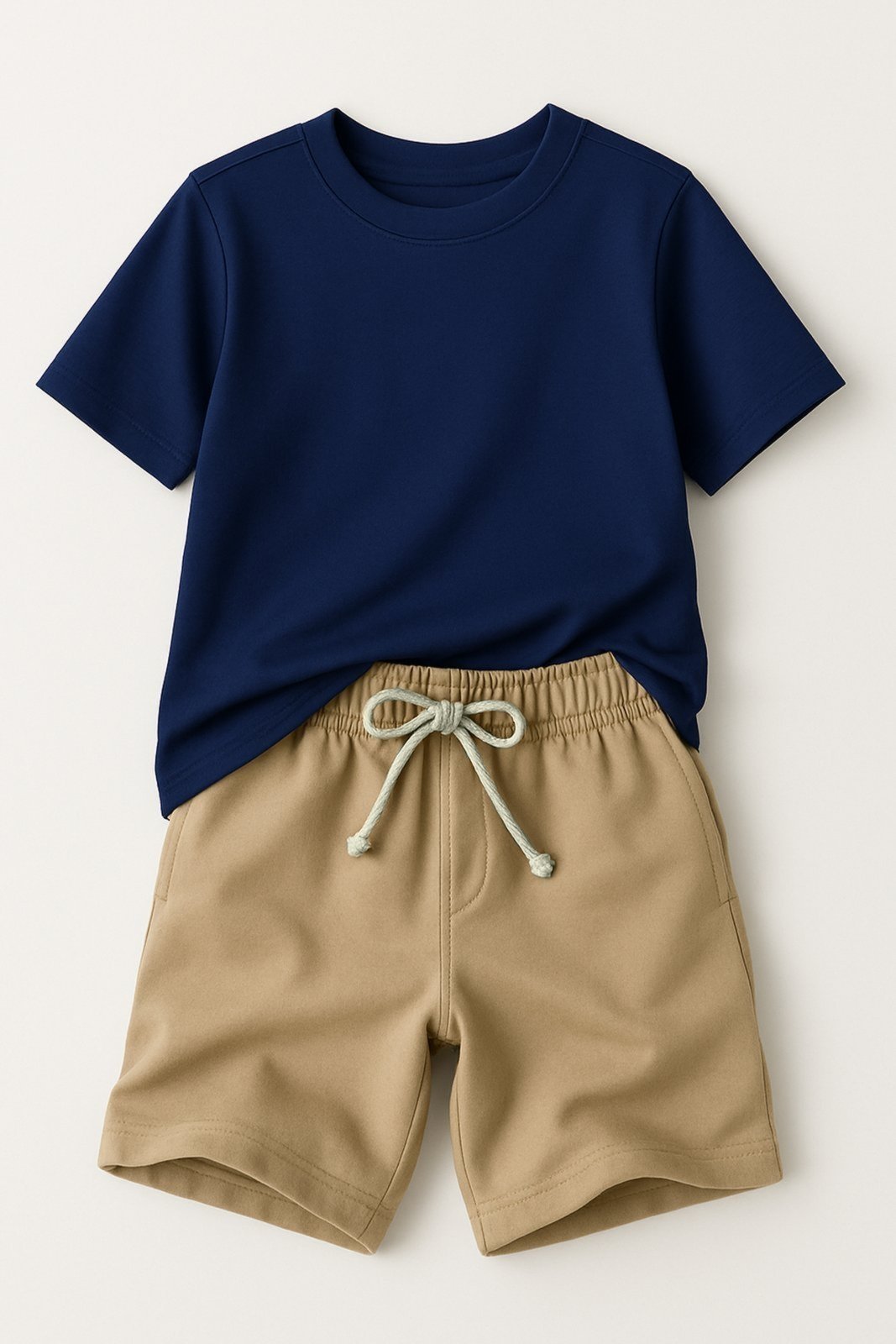 Vista 2 Infantil - Conjunto Masculino Básico Marinho Babei no Look azul marinho Babei no Look azul marinho