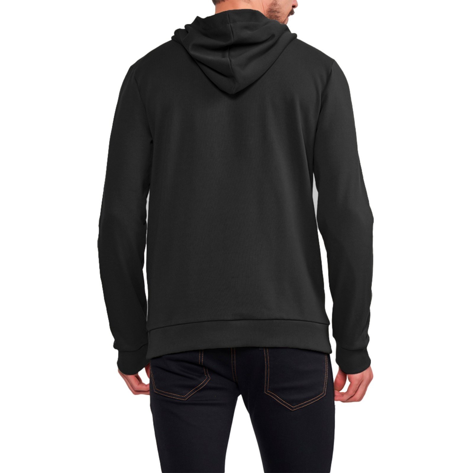 Vista 3 Moletom Colcci Pocket In24 Masculino preto Colcci preto