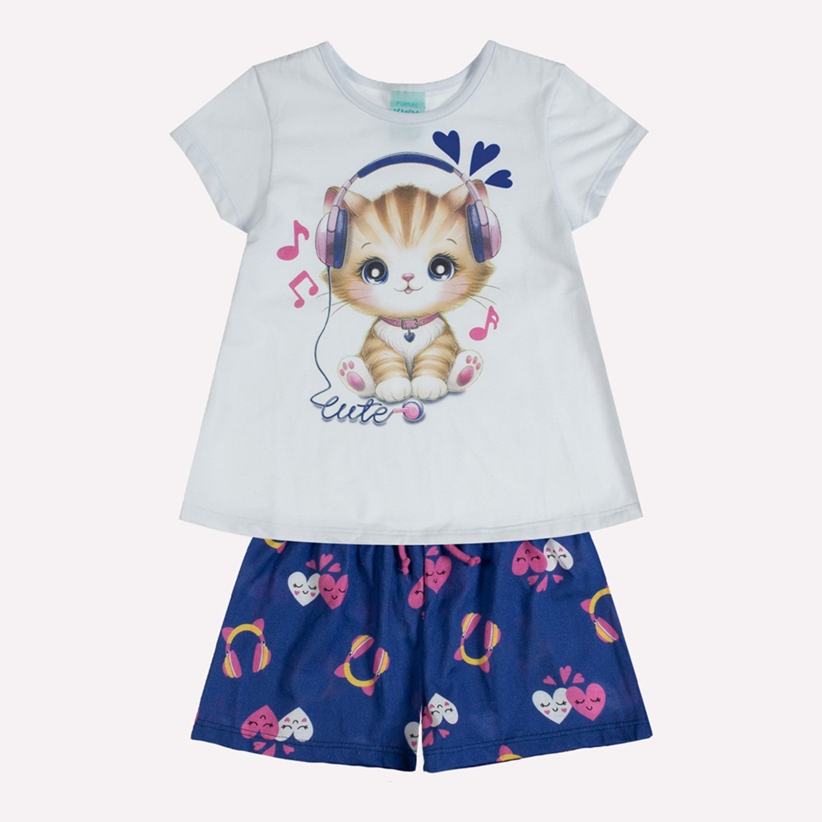 Pijama Menina Gatinho Kyly