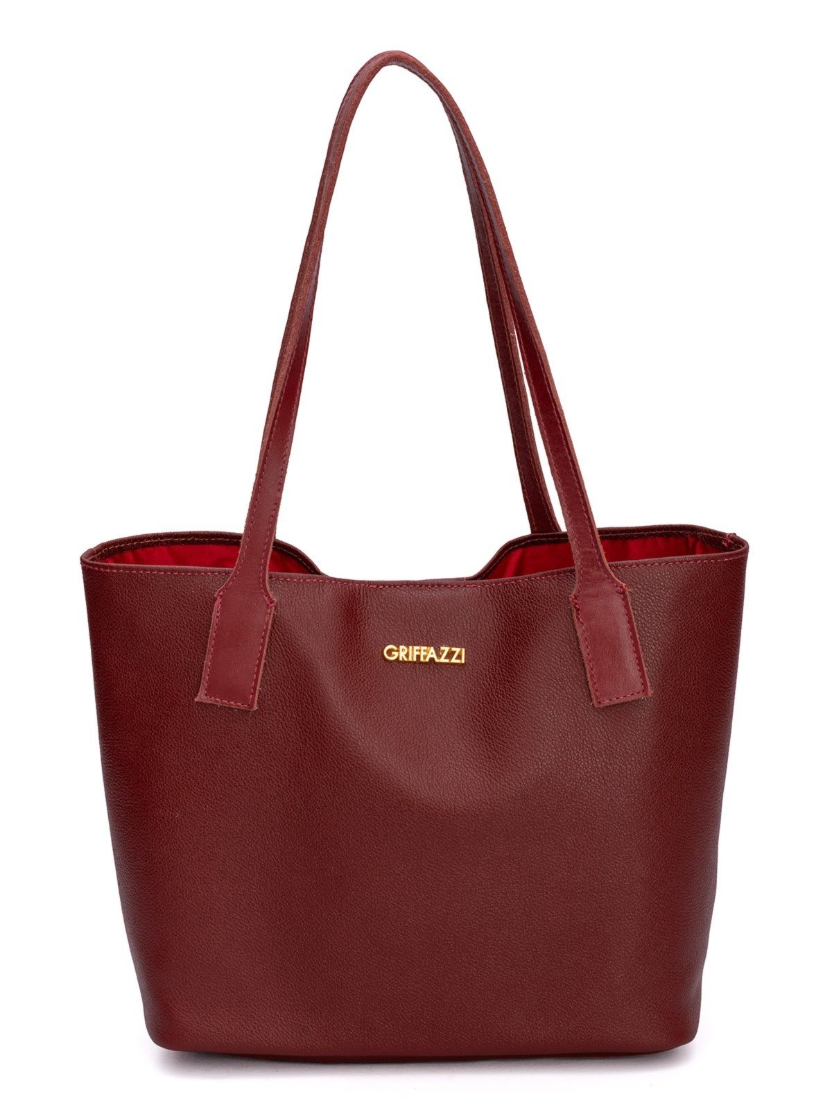 Bolsa de Couro Griffazzi Bordo