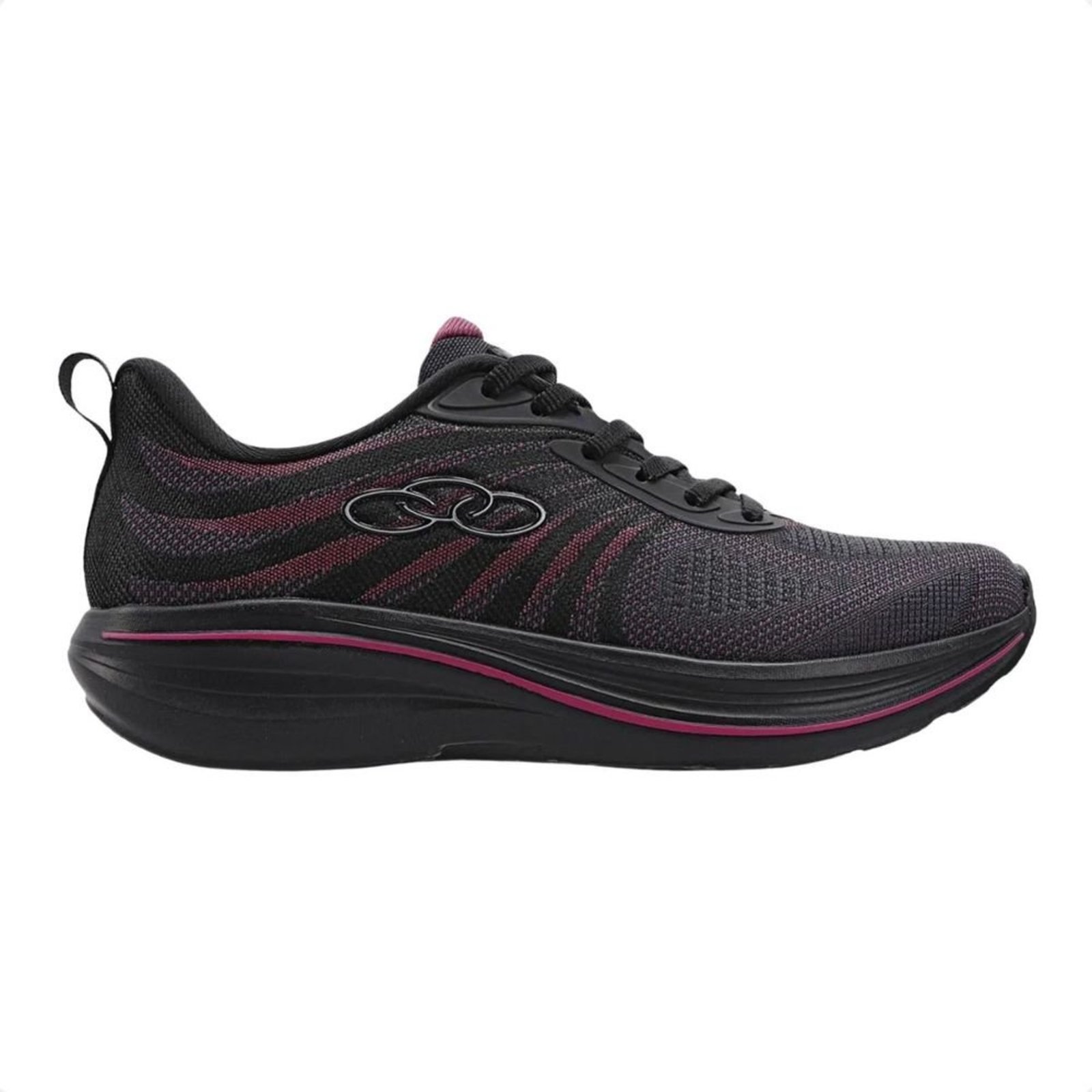 Vista 2 Tênis Running Feminino Olympikus Bruma preto OLYMPIKUS preto