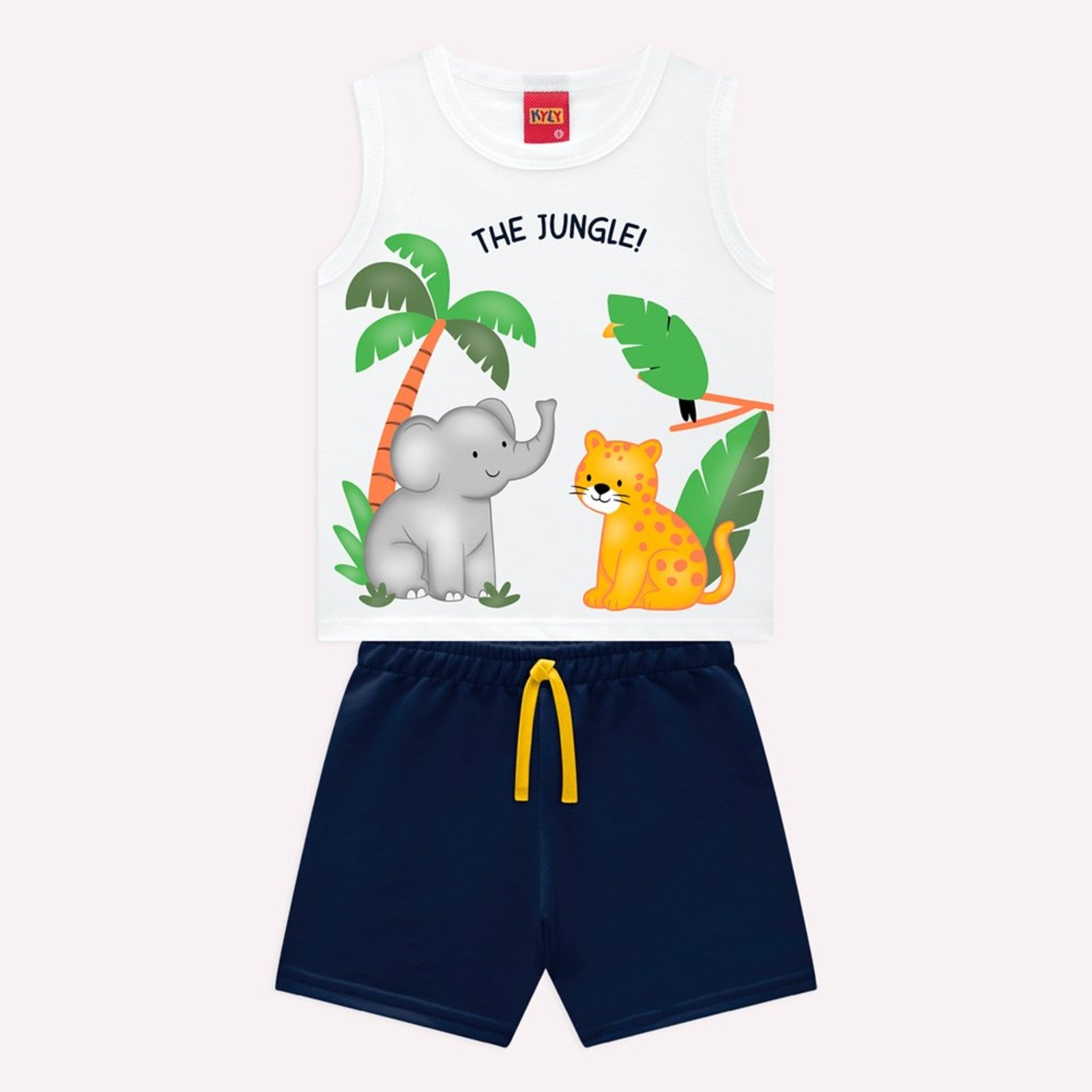 Infantil - Conjunto Menino Bichinhos Kyly