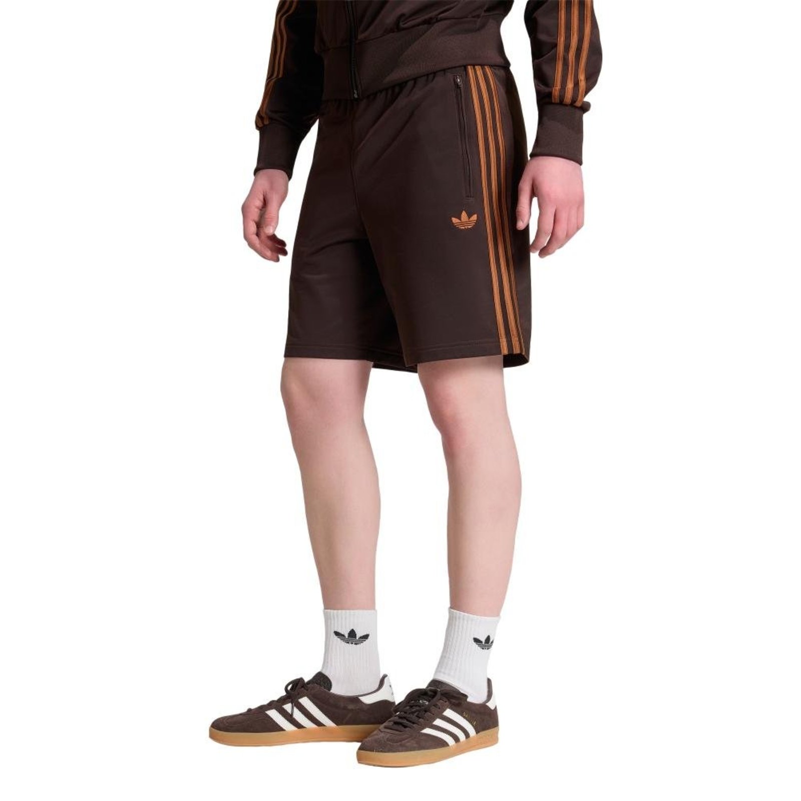 SHORTS FIREBIRD adidas Originals Marrom