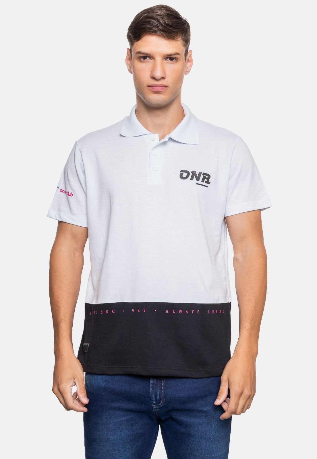 Camisa Polo Onbongo Piquet Especial Branca
