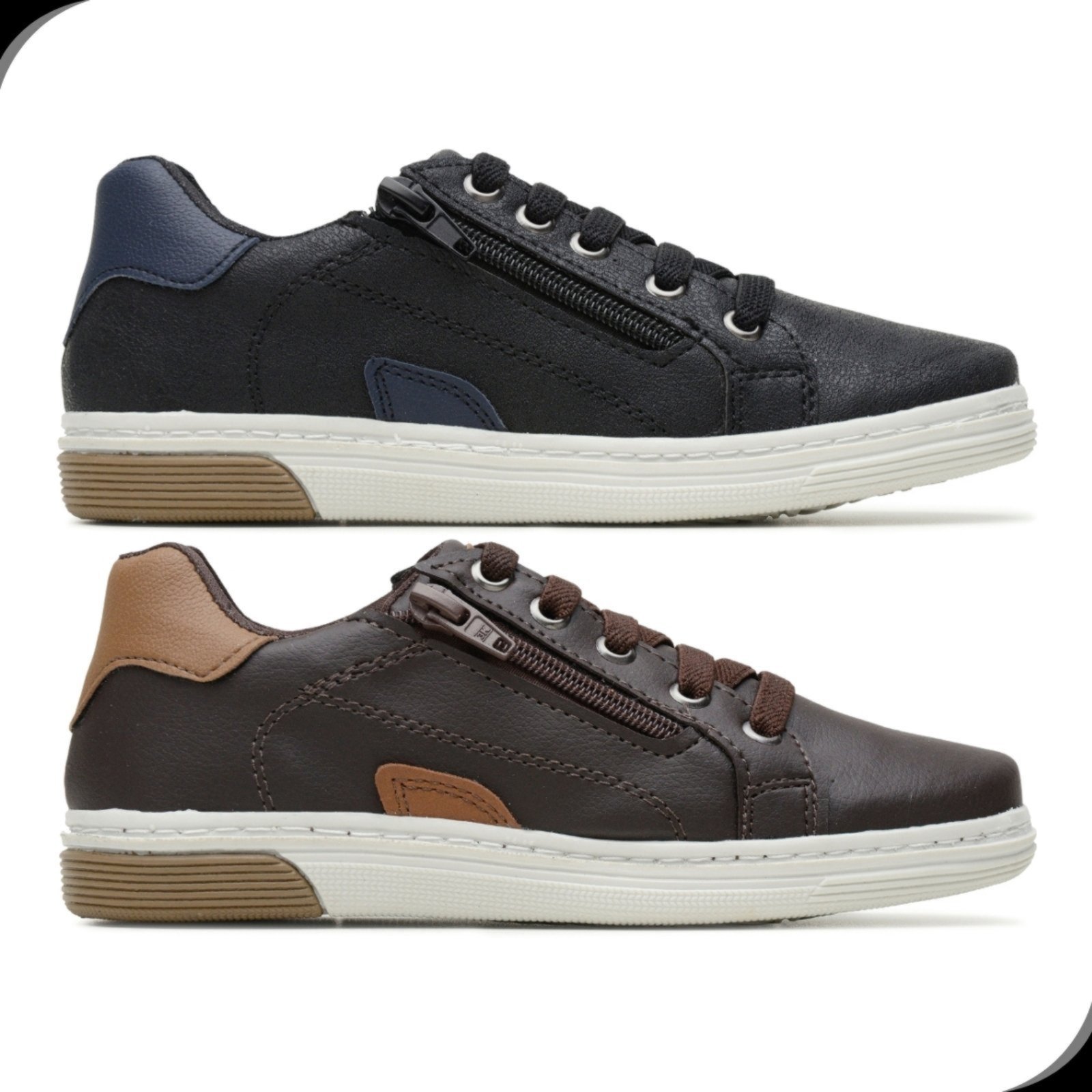 Infantil – Kit Com 2 Tenis Casual Menino Conforto e Resistência Rovetto