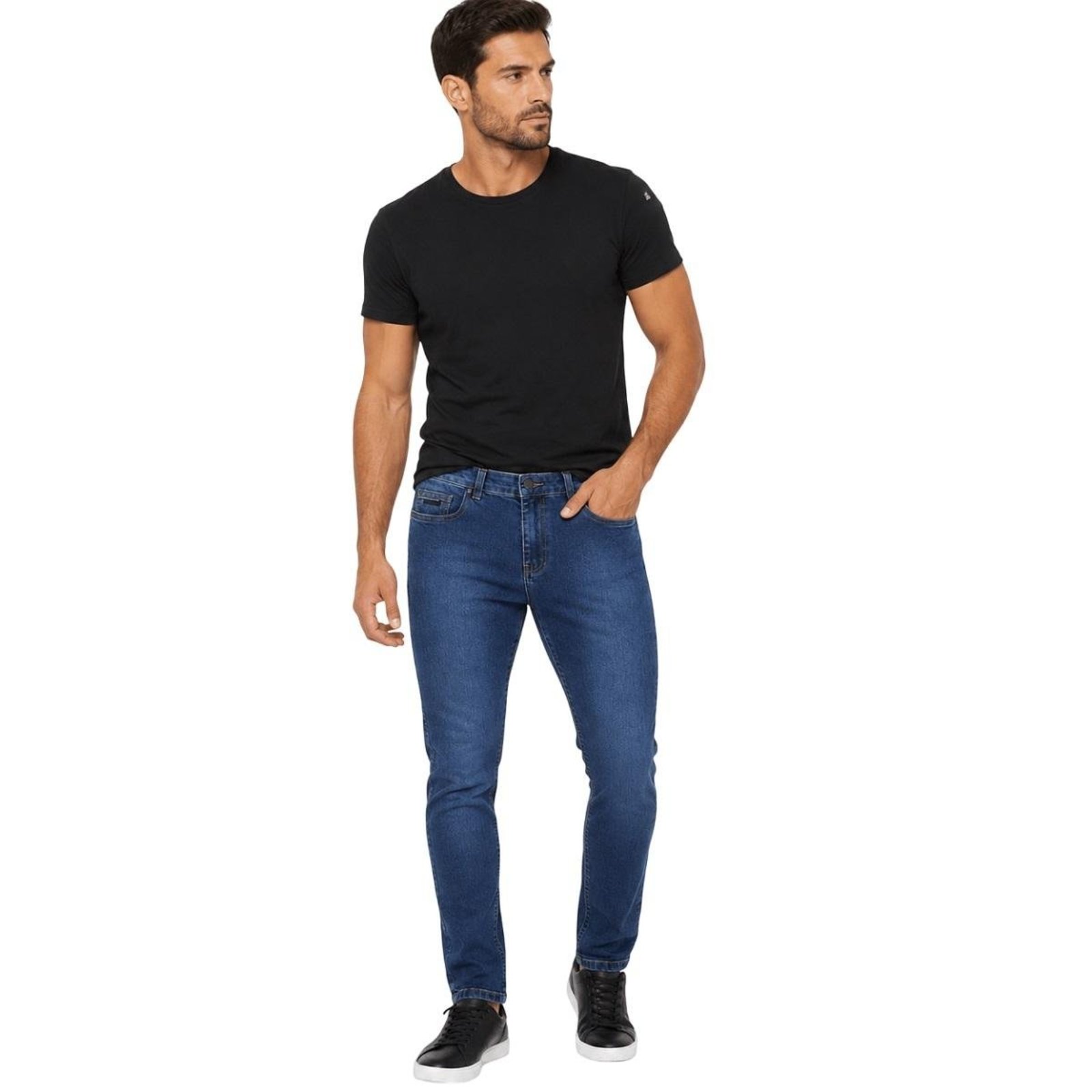 Calça Masculina Super Skinny Max Denim 12133 Jeans