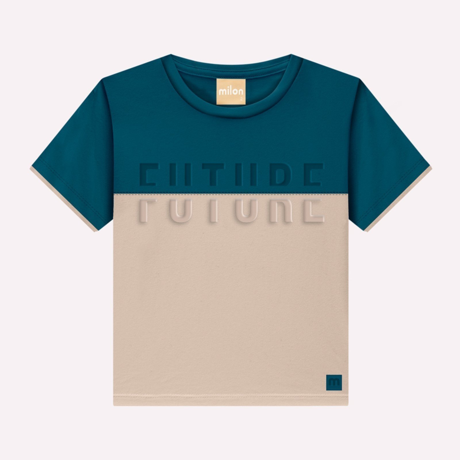 Infantil - Camiseta Menino Embossing Milon