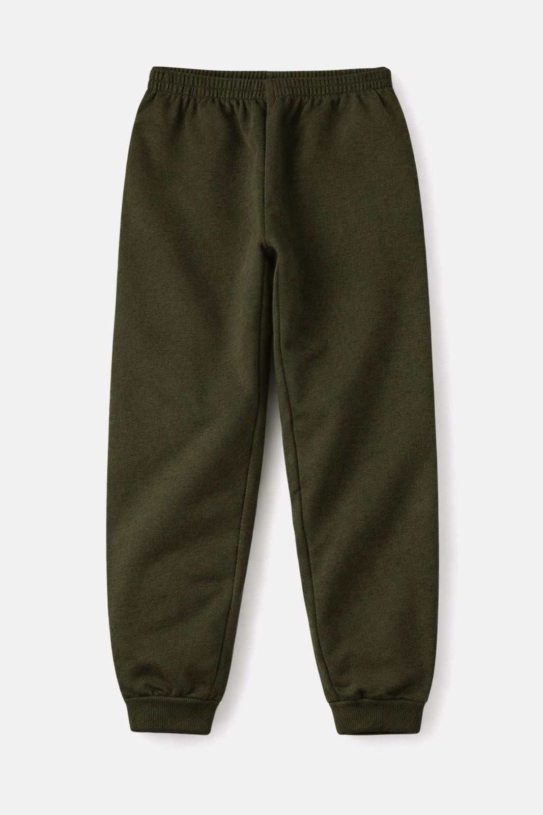 Infantil - Calça Moletom Peluciada Básica - Verde Musgo