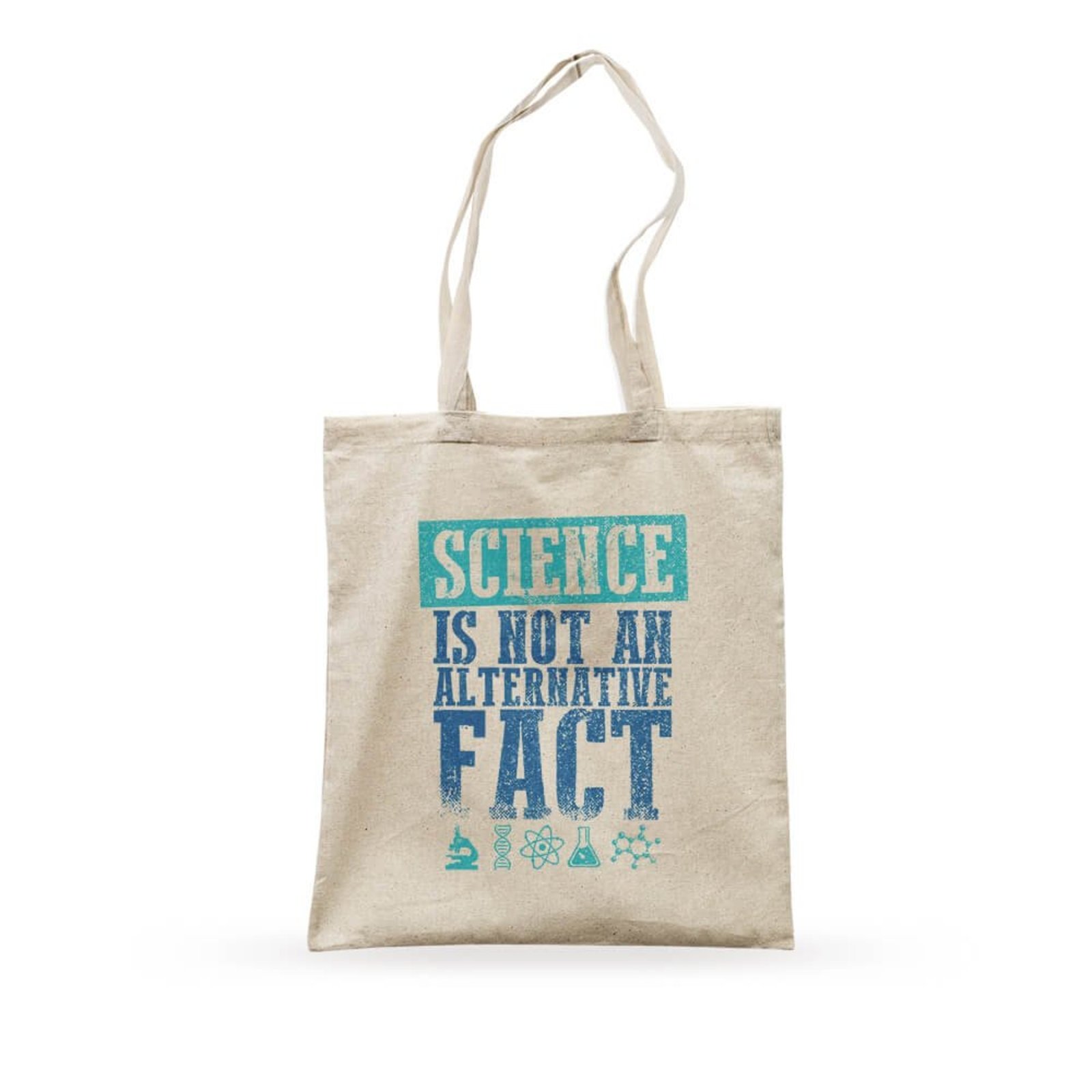 Ecobag Science Is Fact - Bege - Casual - Studio Geek
