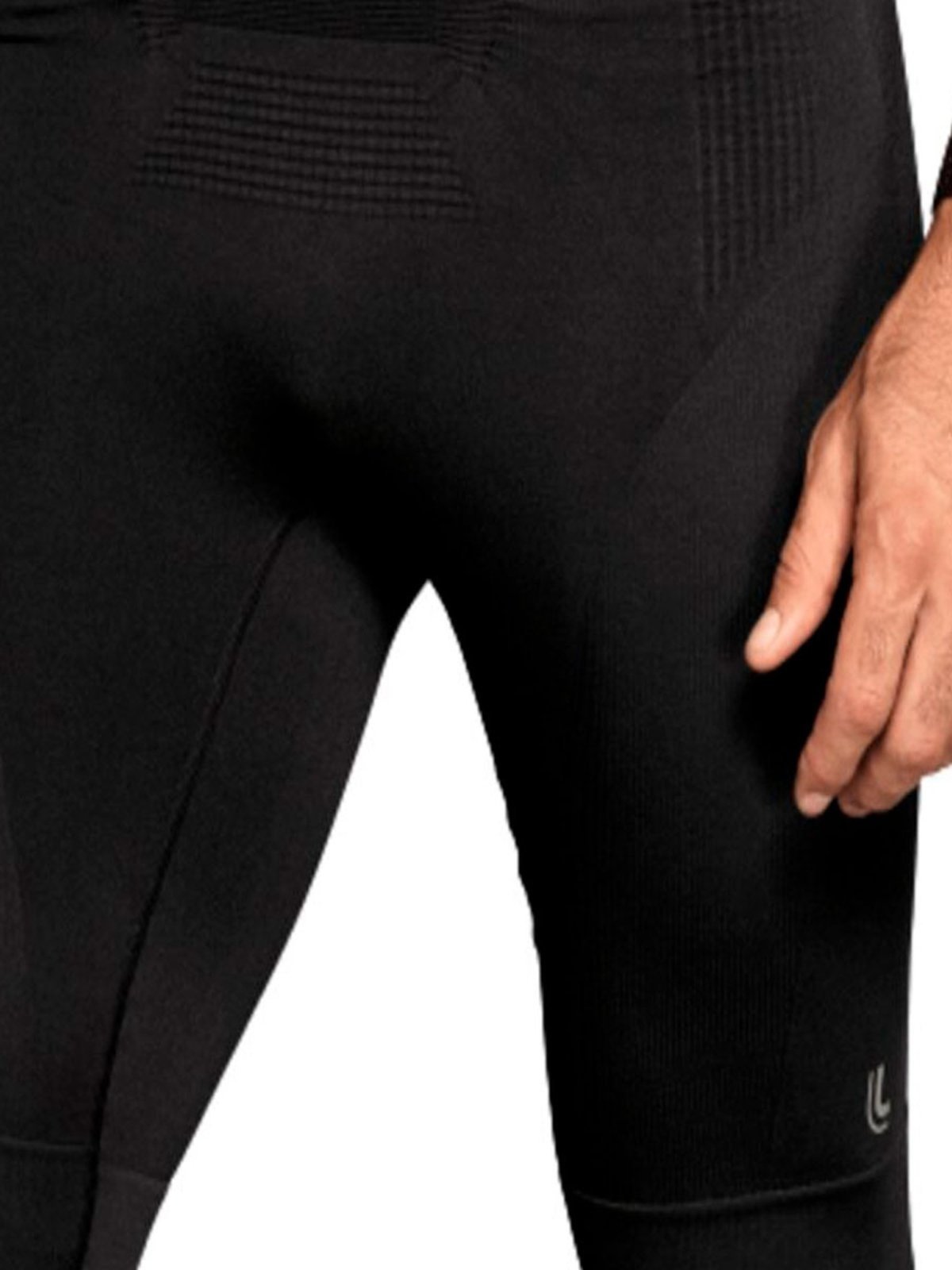 Vista 3 Bermuda Masculina Térmica Lupo 7 preto Lupo preto