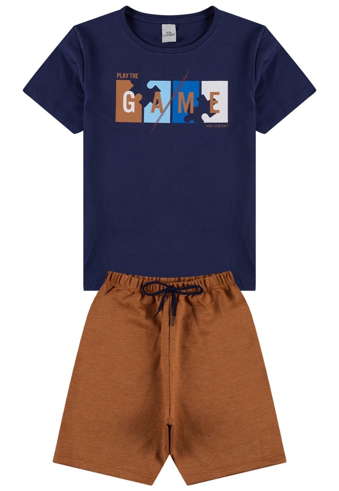 Infantil - Conjunto Play The Game Marinho