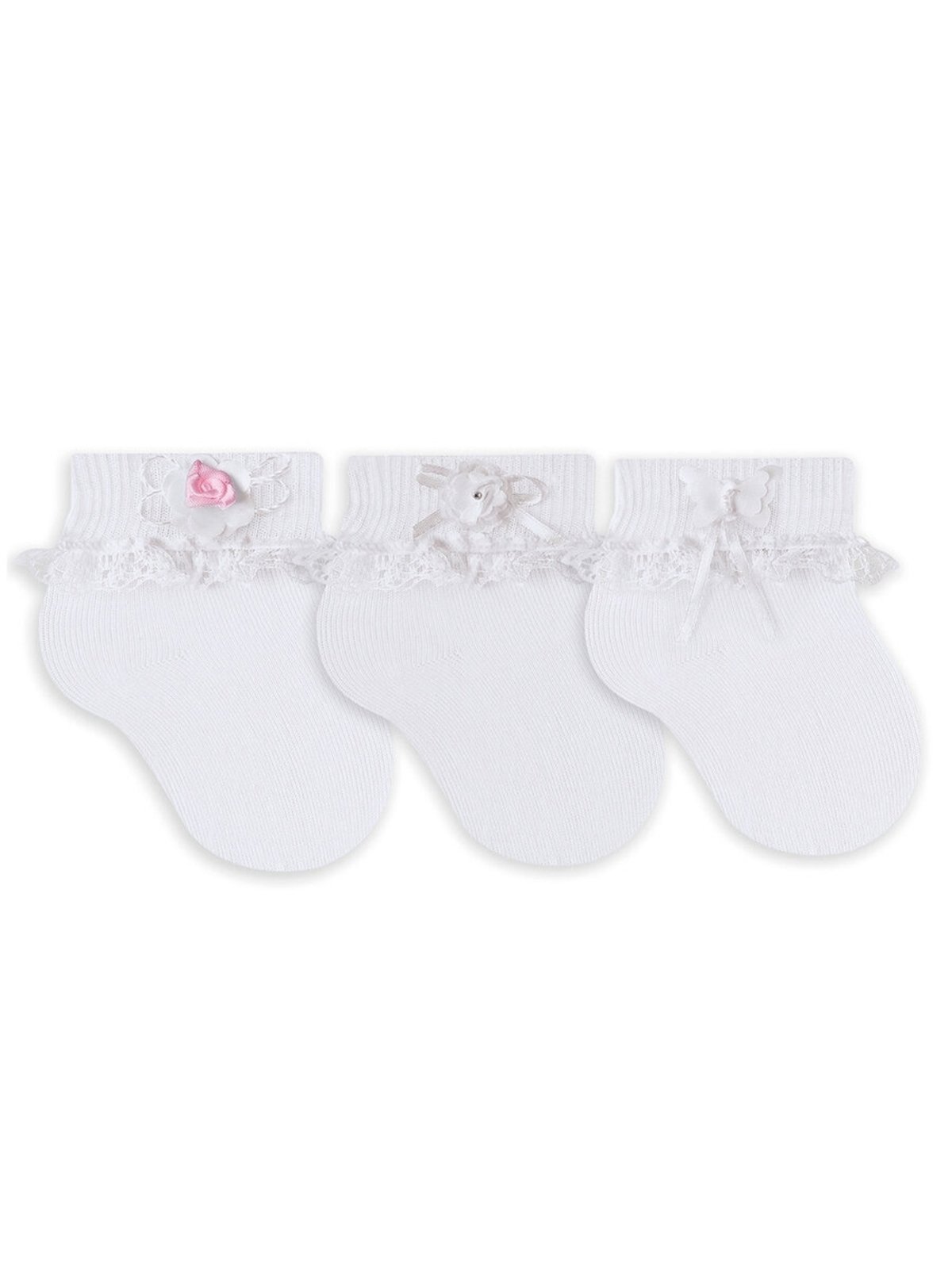 Meia Festa Selene 1655-001 Branco