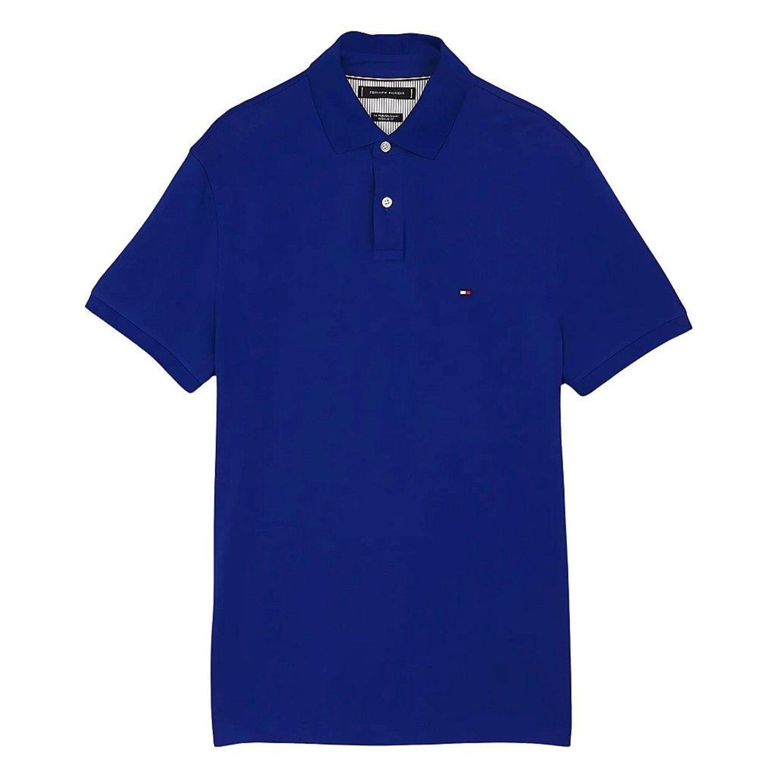 Camisa Polo Tommy Hilfiger Tech Piquet Regular Azul