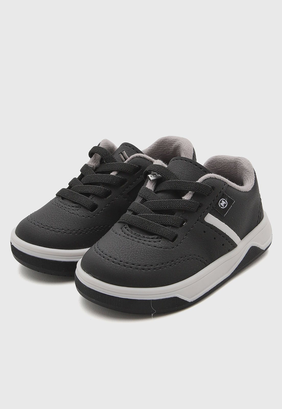 Infantil - Tênis Molekinho Cano Baixo Preto
