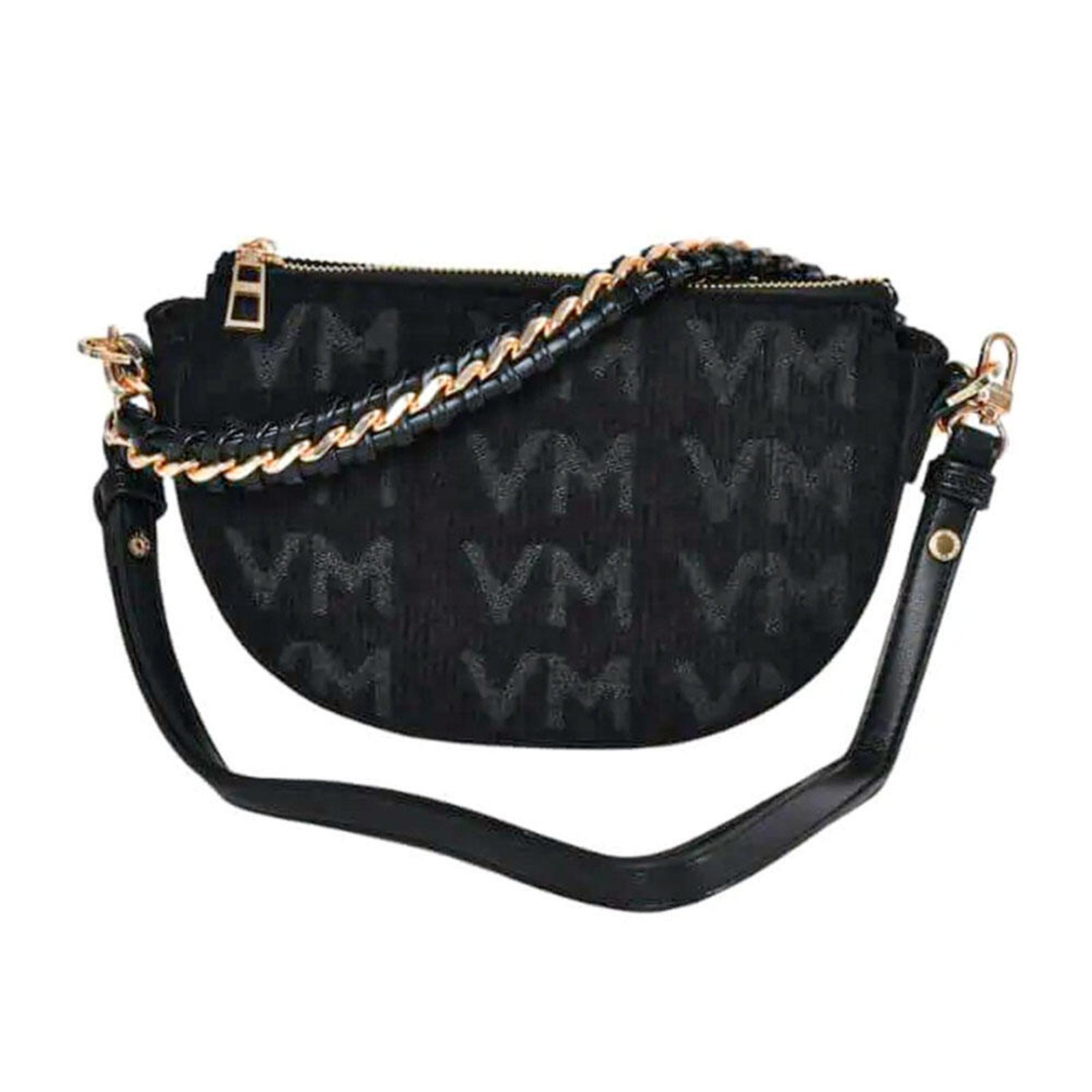 Vista 2 Bolsa Feminina Via Marte B1-135 5830135 preto preto