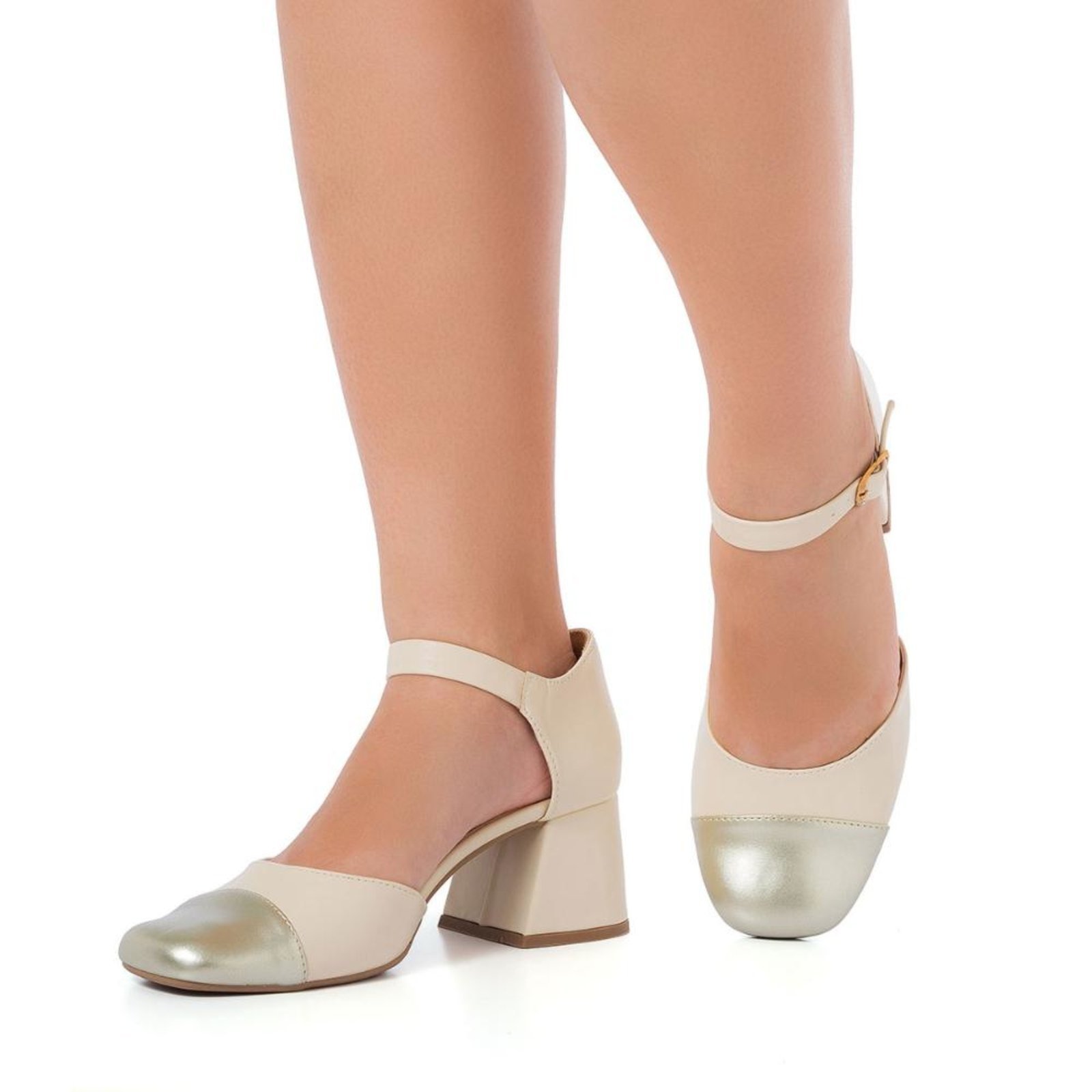 Vista 3 Sapato Boneca Bico Quadrado Mary Jane Salto Baixo Confortável Off White Stessy Shoes off-white white Stessy Shoes off-white white
