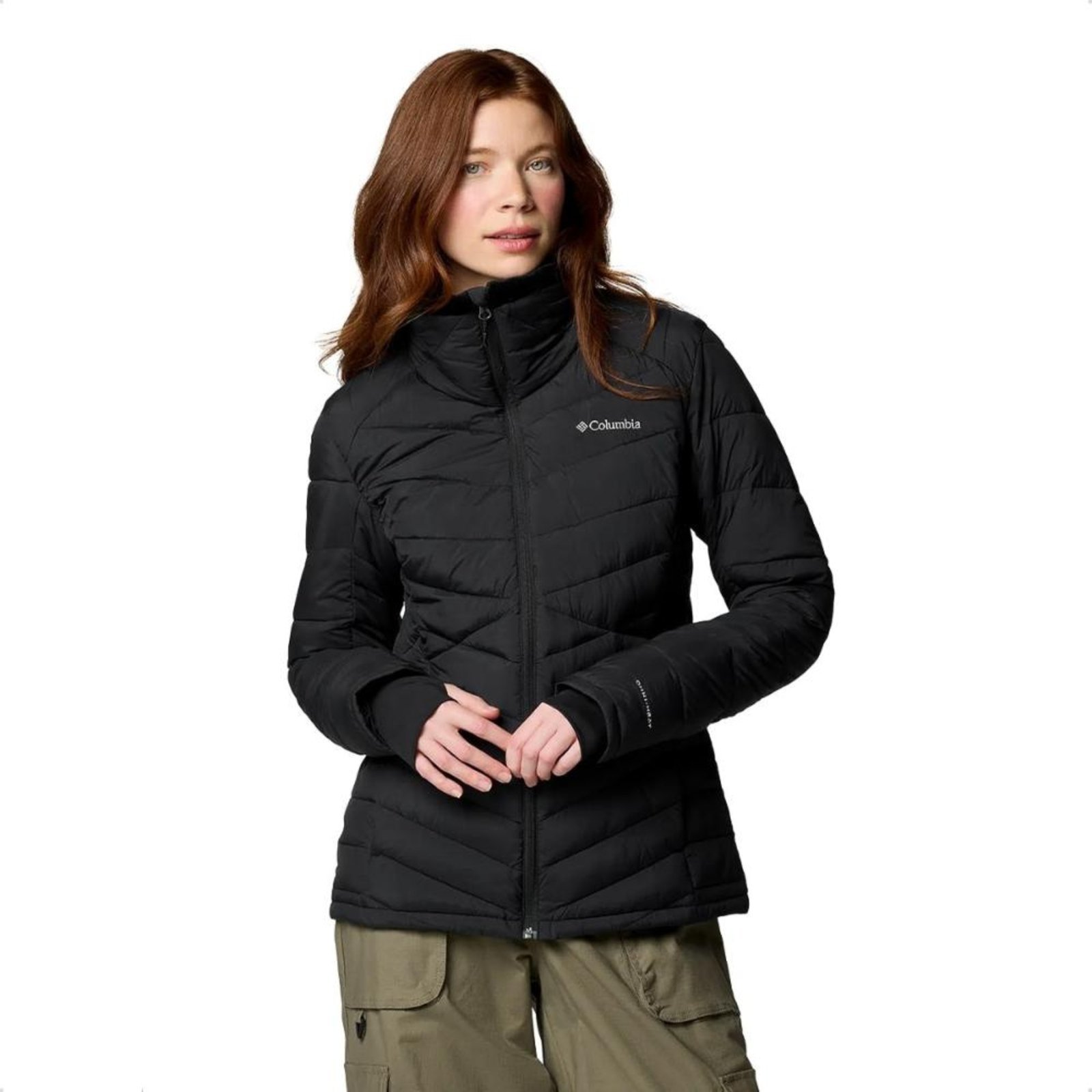 Vista 2 Jaqueta Columbia Feminina Joy Peak II preto Columbia preto