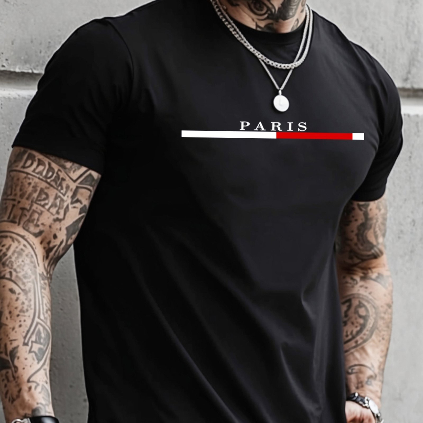 Camisa Masculina Algodão Camiseta Estampada Casual