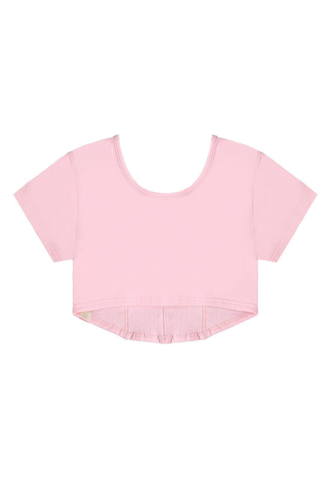 Vista 3 Infantil - Blusa Corselet Gloss preto Gloss preto
